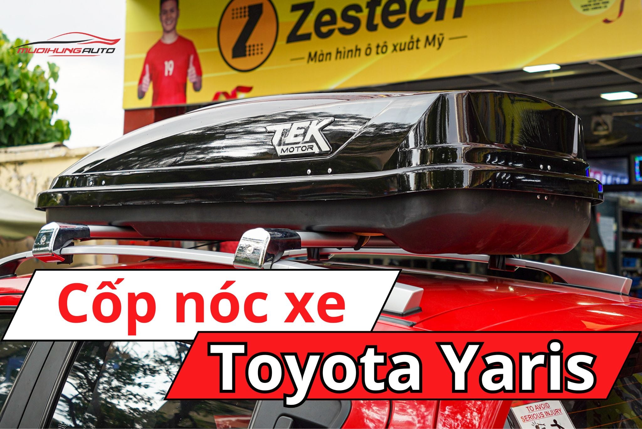 Cốp nóc phi thuyền Toyota Yaris