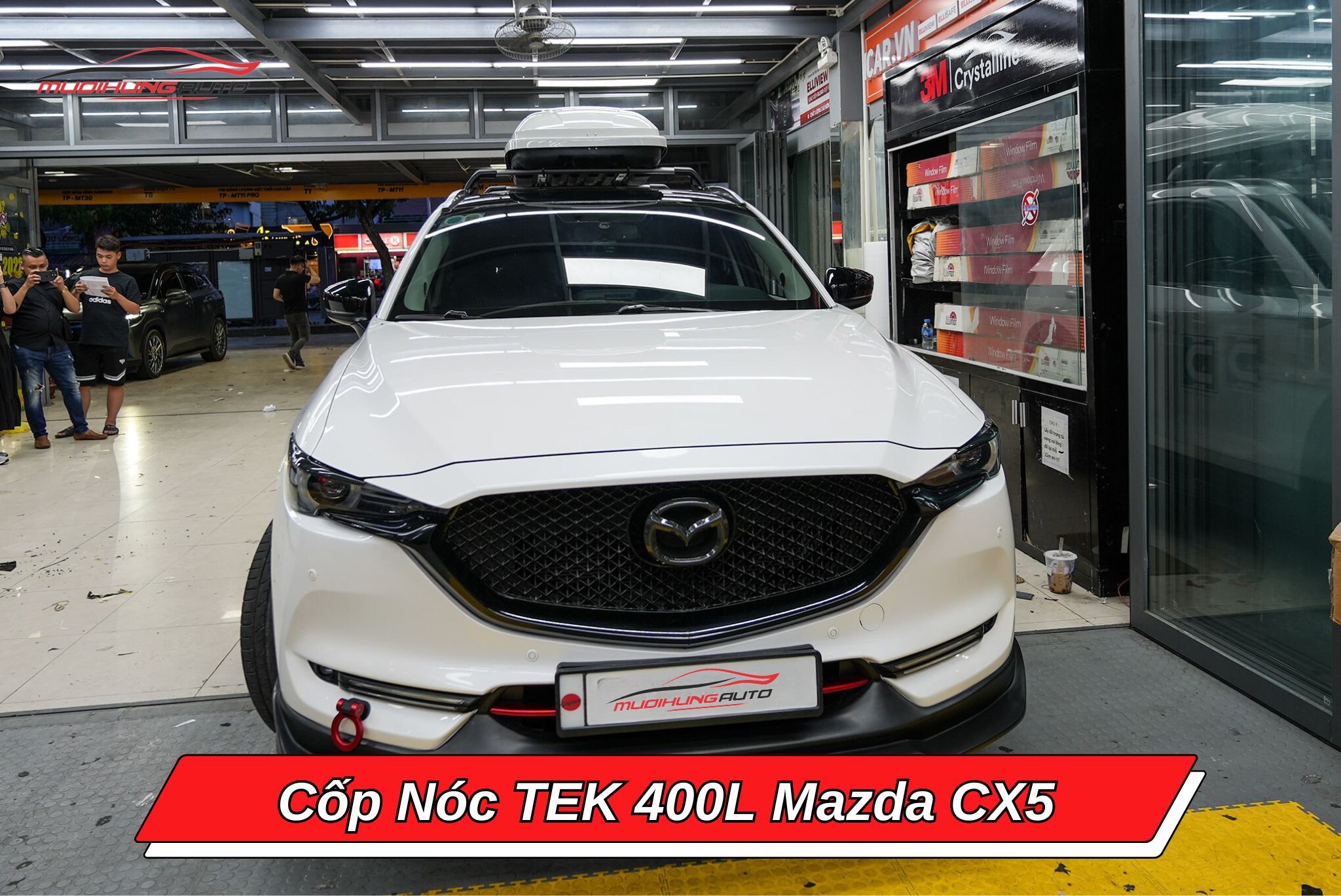 Cốp nóc TEK 400l cho Mazda CX5