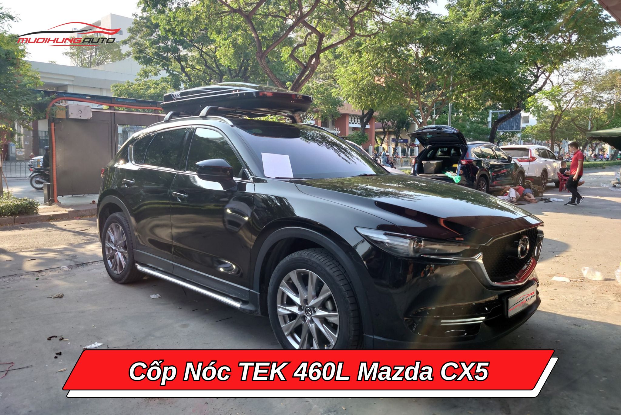 Cốp nóc TEK 460l cho Mazda CX5