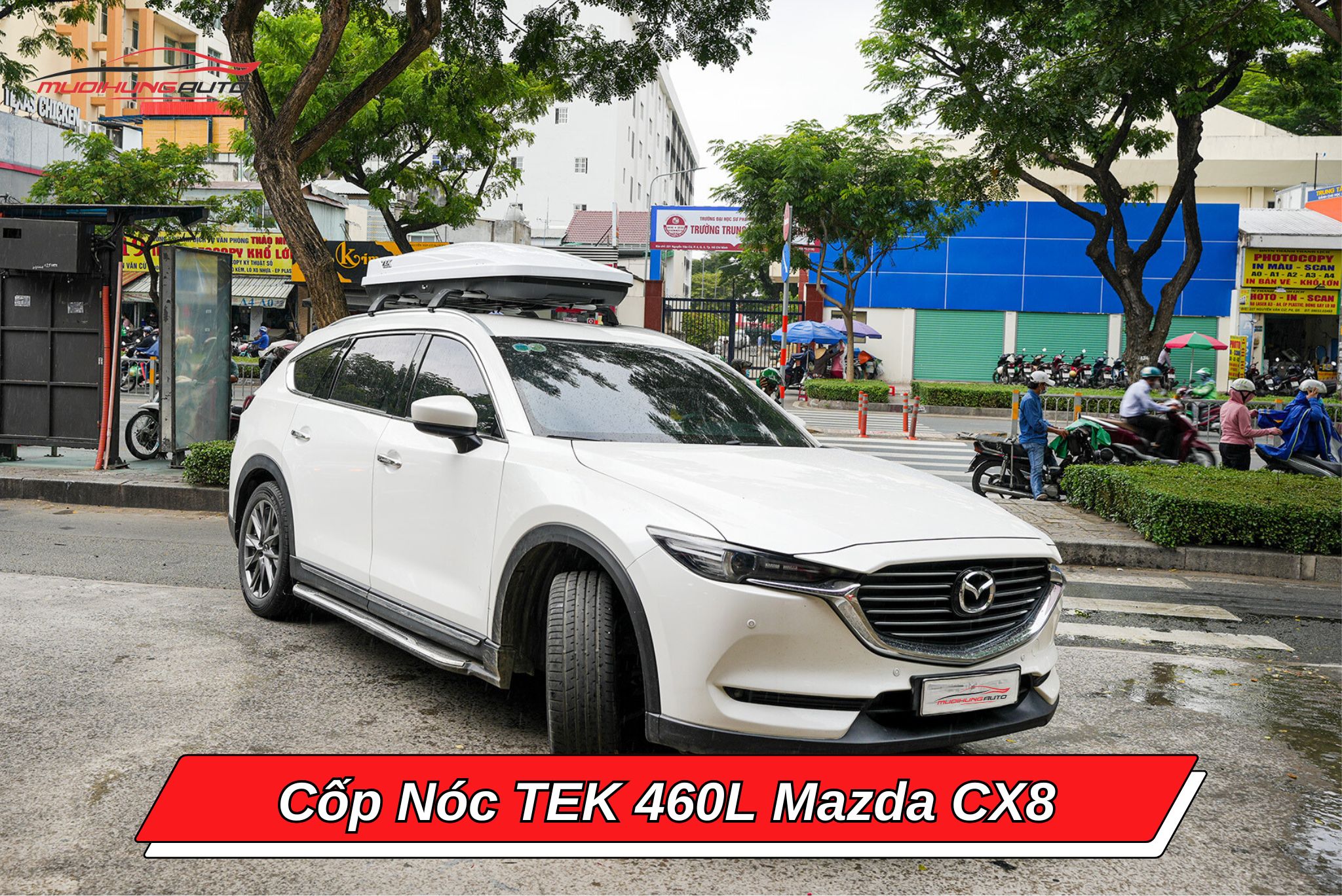 Cốp nóc TEK 460l cho Mazda CX8