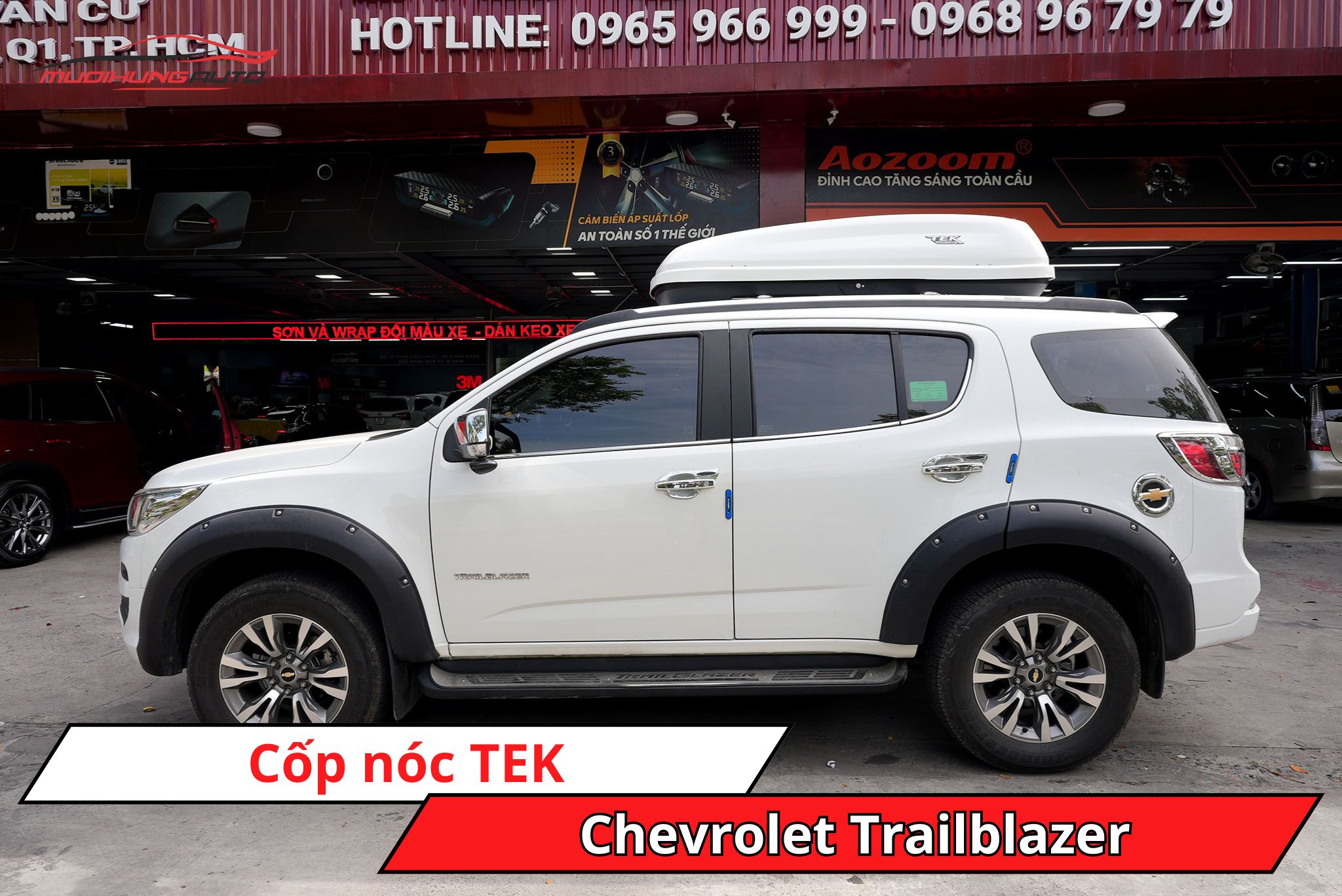 Cốp nóc TEK cho Chevrolet Trailblazer
