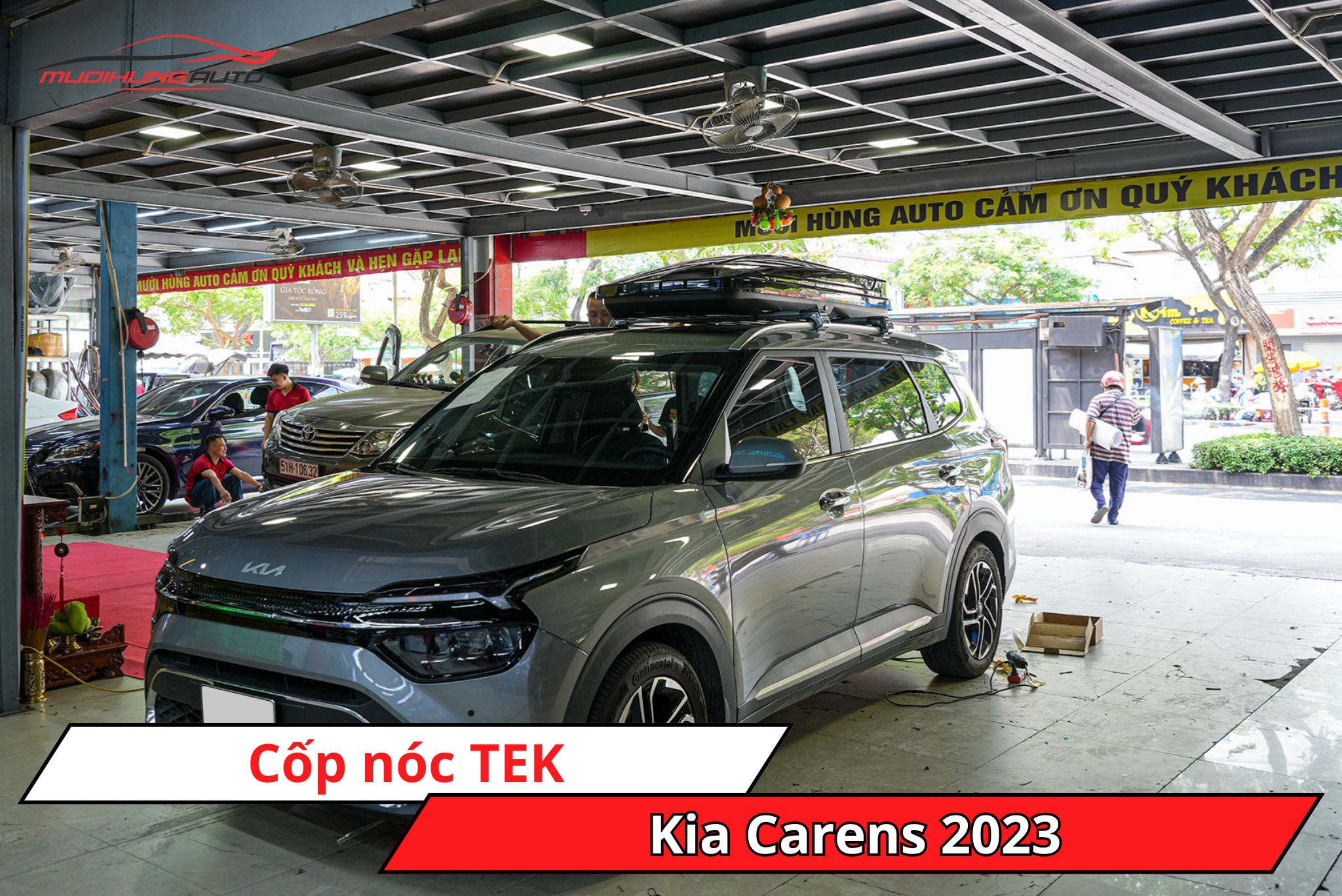 Cốp nóc TEK cho Kia Carens 2023