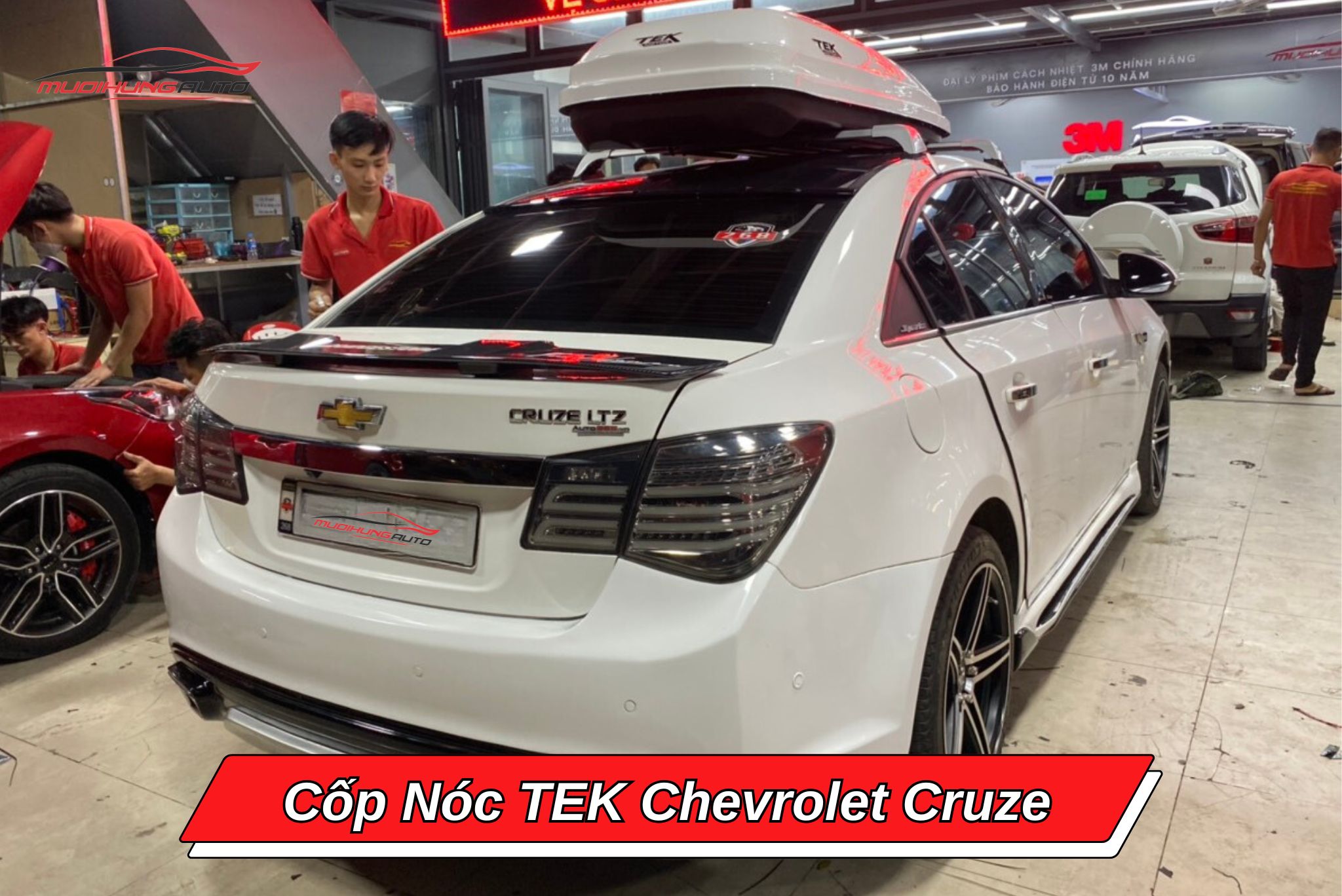 Cốp nóc TEK cho ô tô Chevrolet Cruze