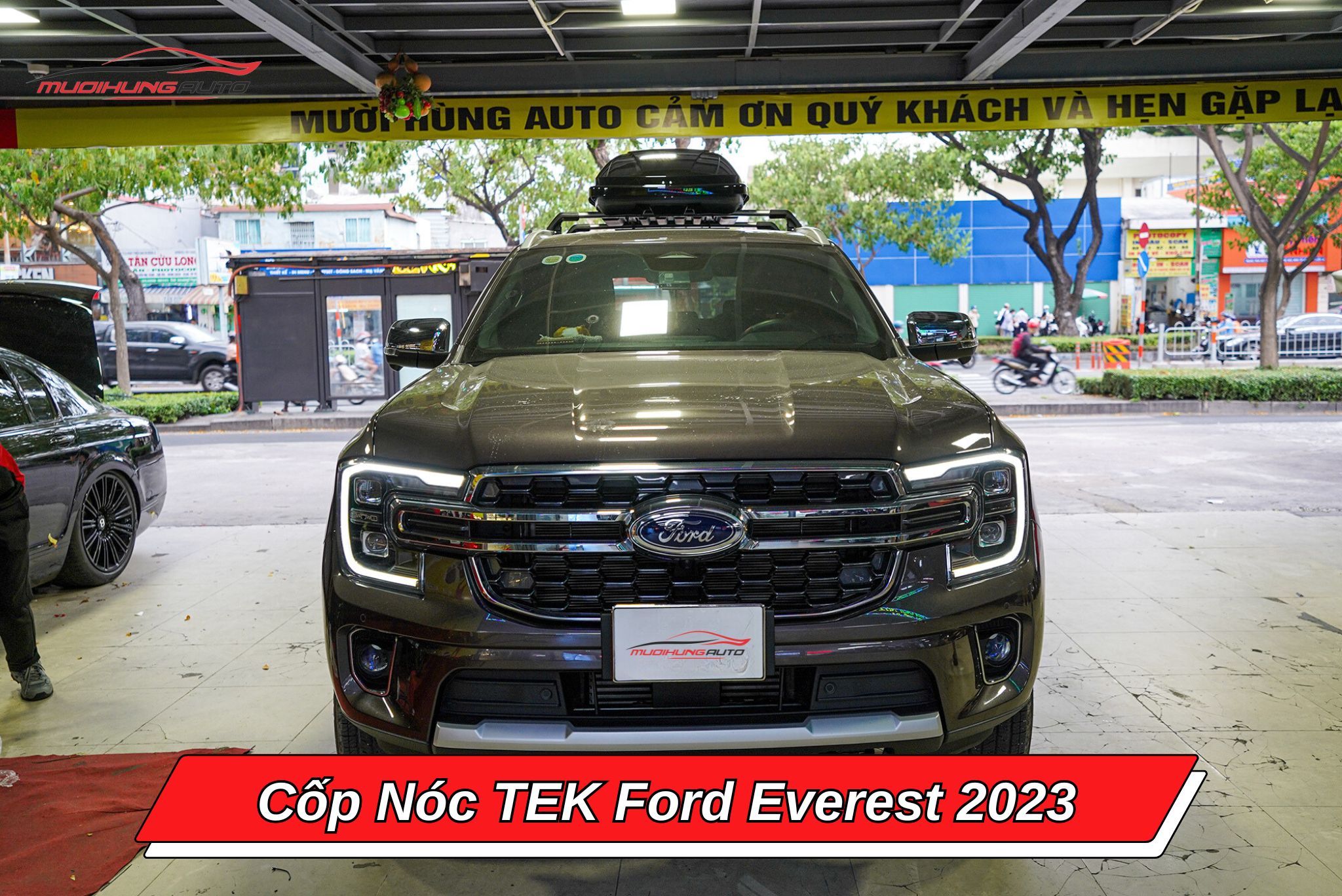 Cốp nóc TEK cho ô tô Ford Everest 2023