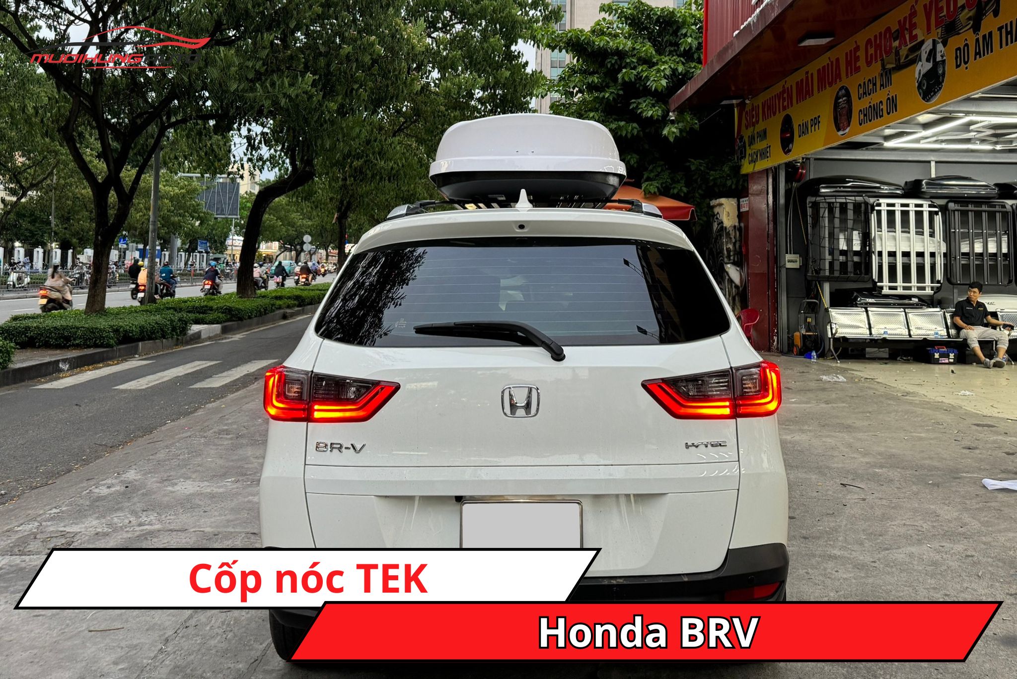 Cốp nóc TEK cho ô tô Honda BRV