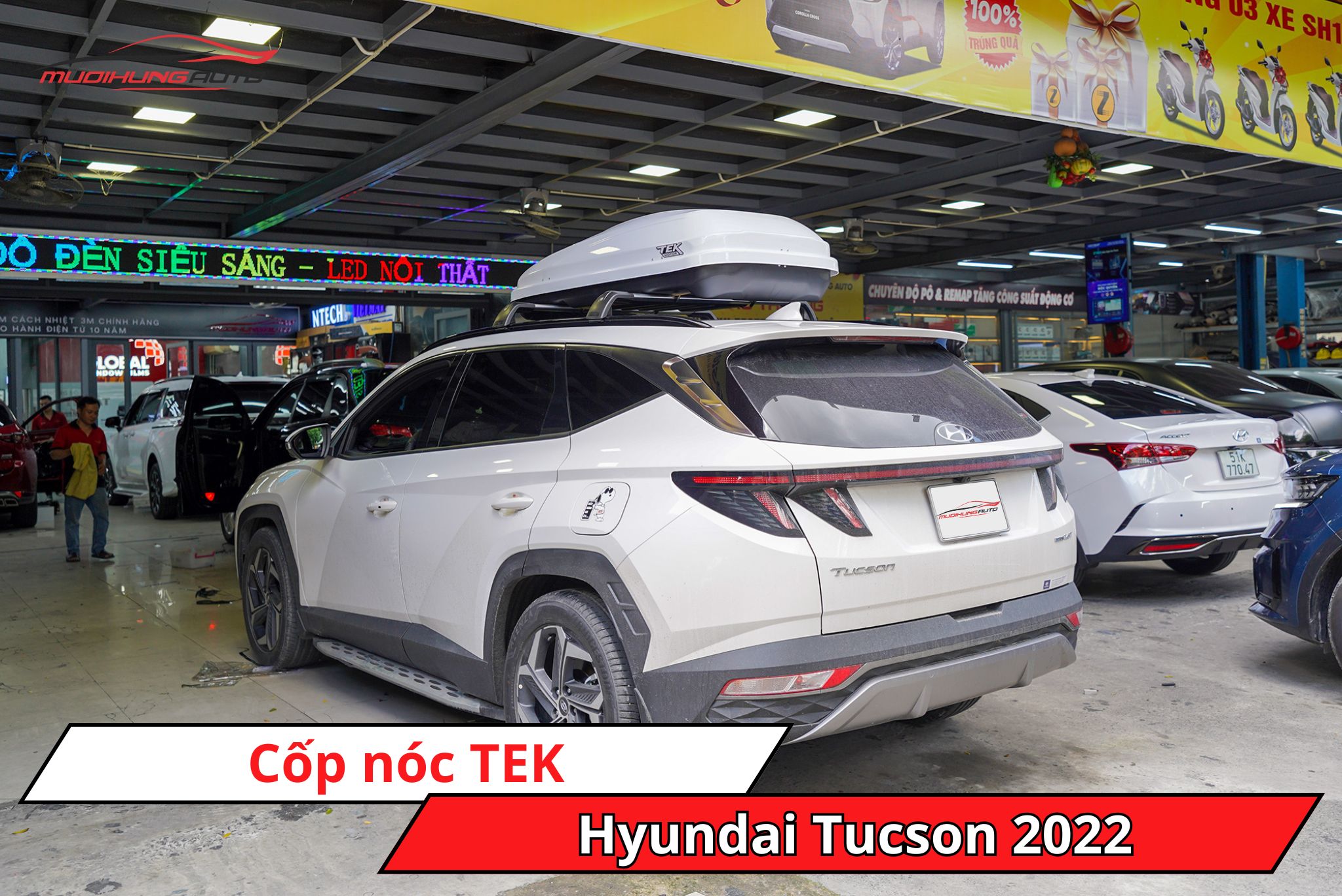 Cốp nóc TEK cho ô tô Hyundai Tucson 2022