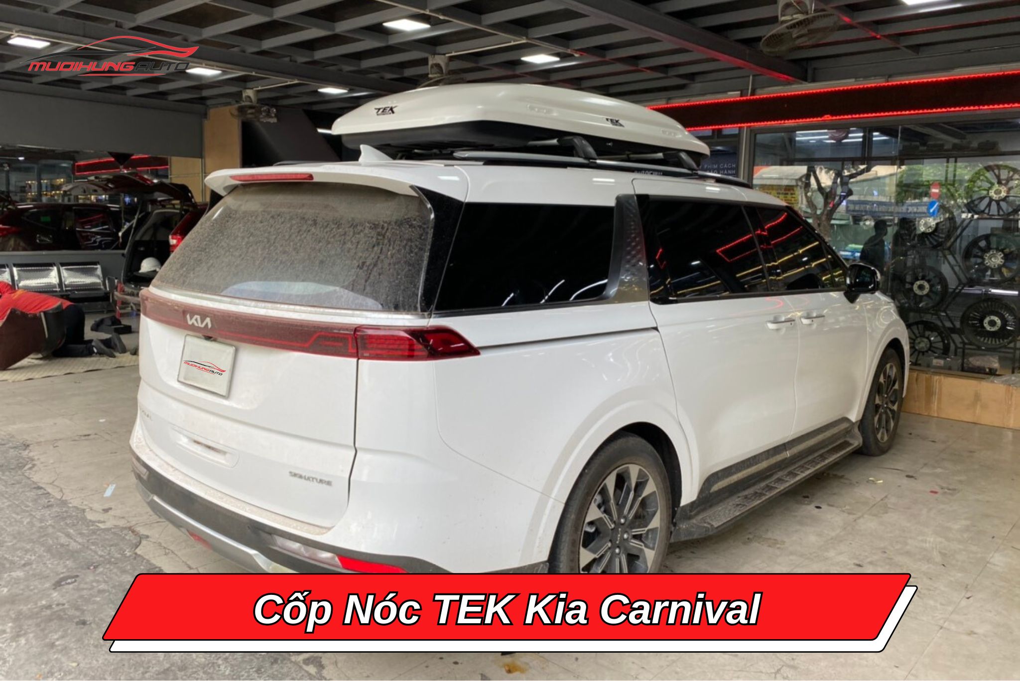 Cốp nóc TEK cho ô tô Kia Carnival