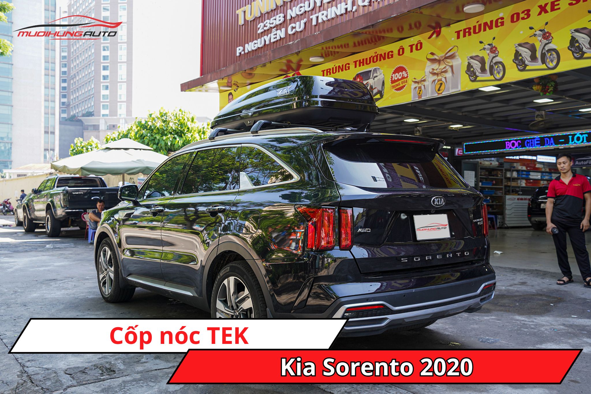 Cốp nóc TEK cho ô tô Kia Sorento 2020