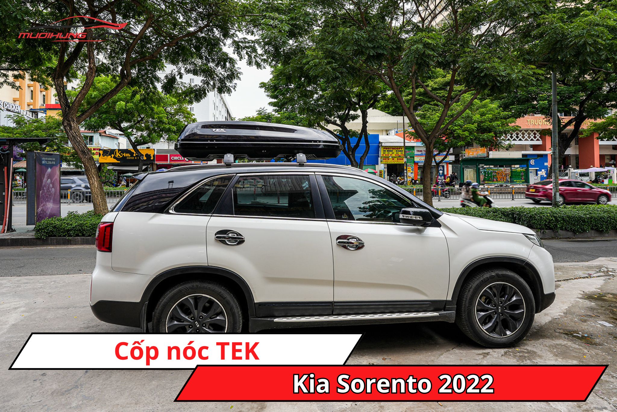 Cốp nóc TEK cho ô tô Kia Sorento 2022