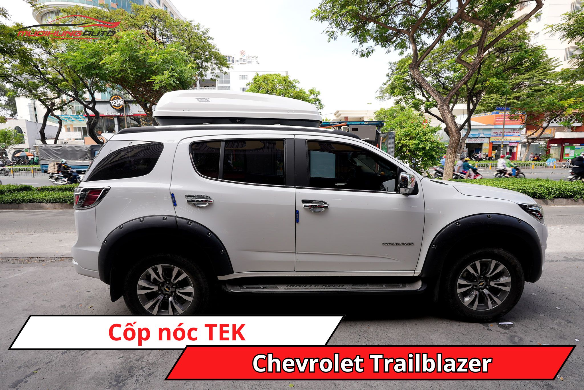 Cốp nóc TEK cho xe Chevrolet Trailblazer