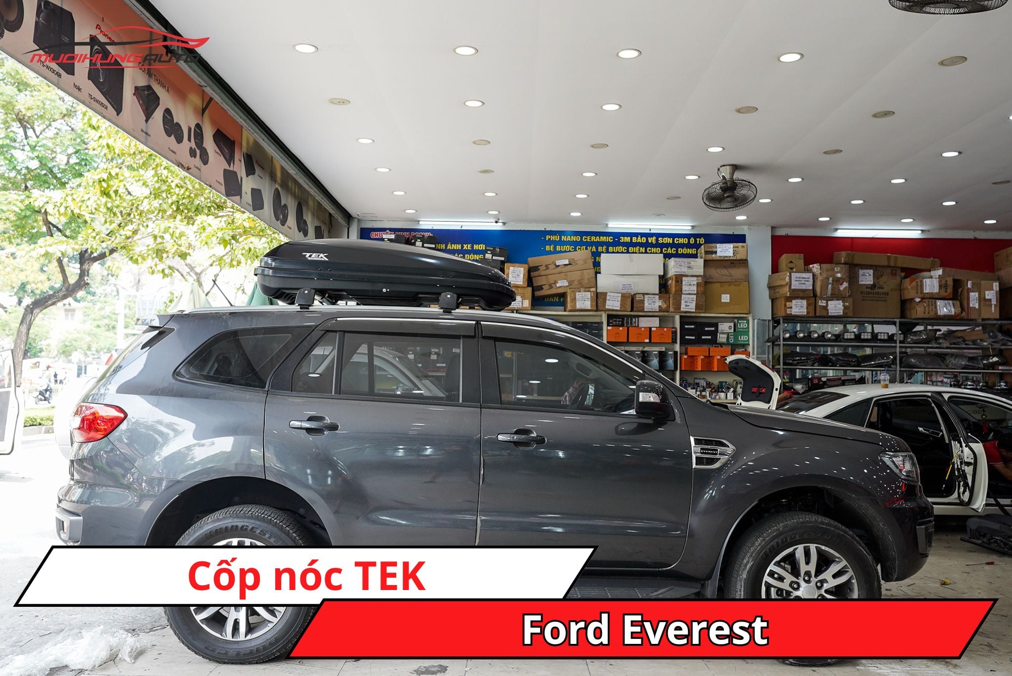 Cốp nóc TEK cho xe Ford Everest