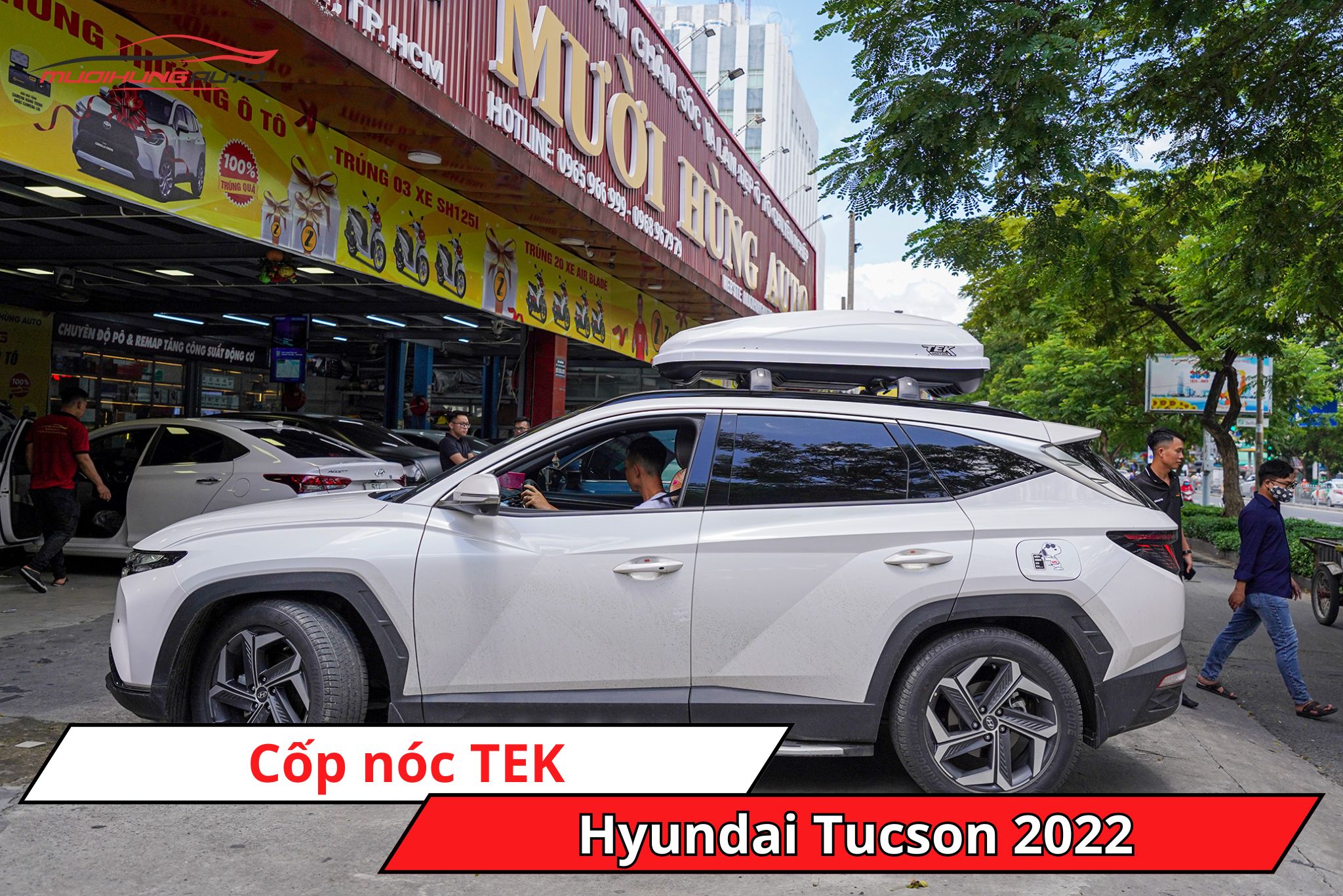Cốp nóc TEK cho xe Hyundai Tucson 2022