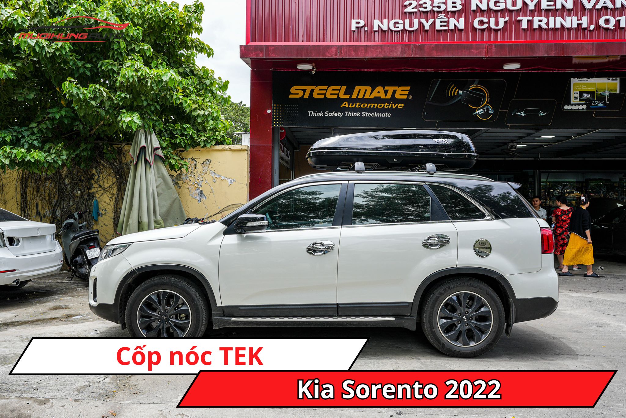 Cốp nóc TEK cho xe Kia Sorento 2022