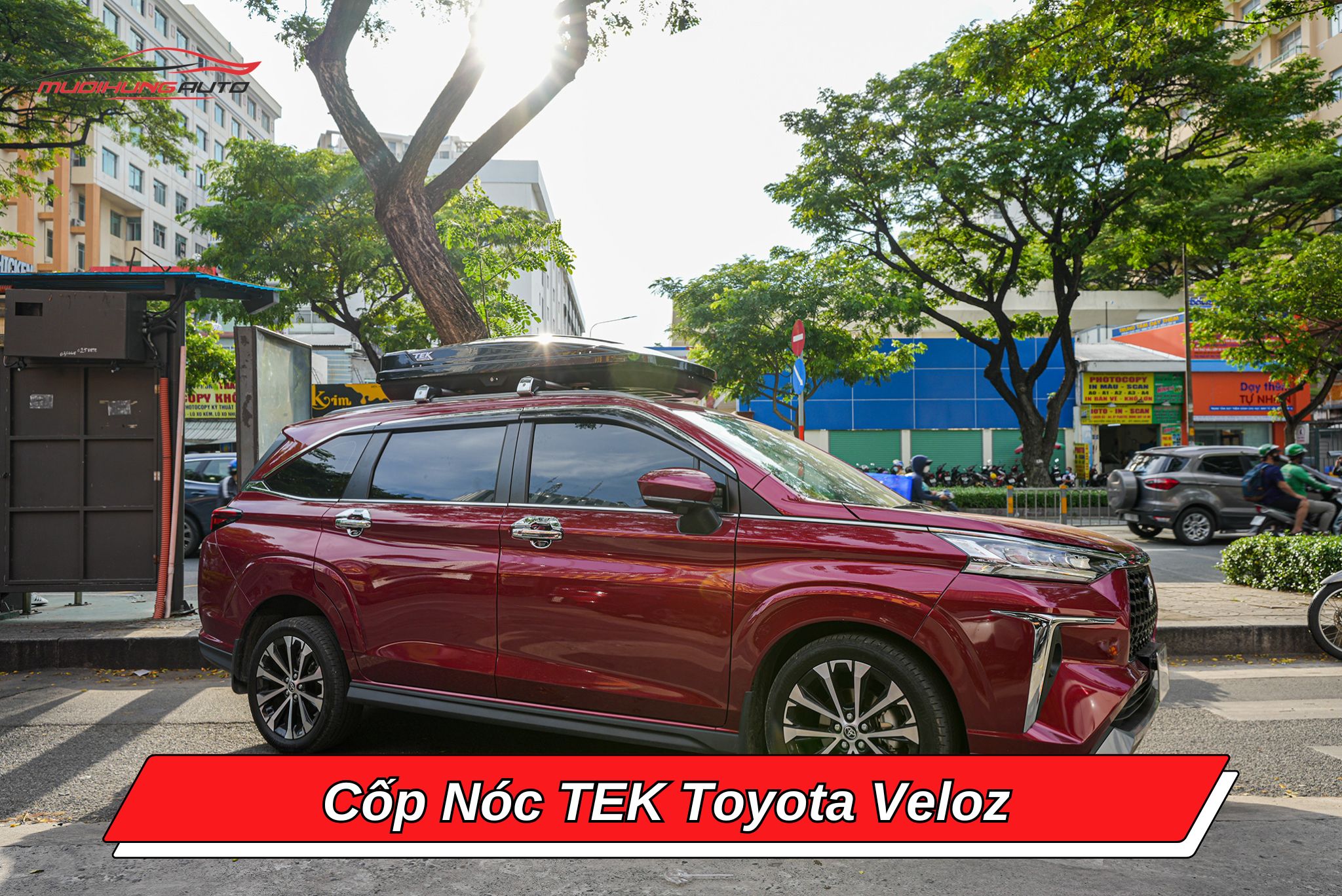 Cốp nóc TEK cho xe Toyota Veloz