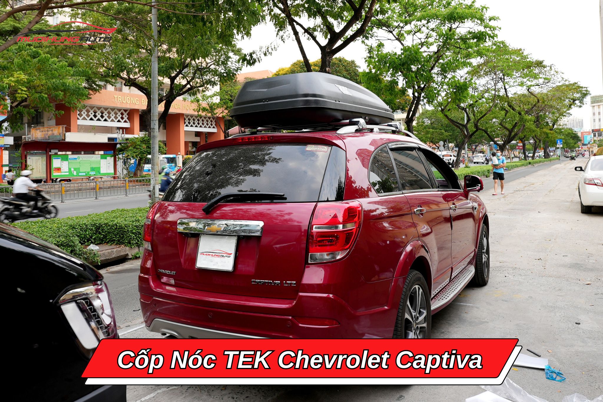 Cốp nóc TEK ô tô Chevrolet Captiva
