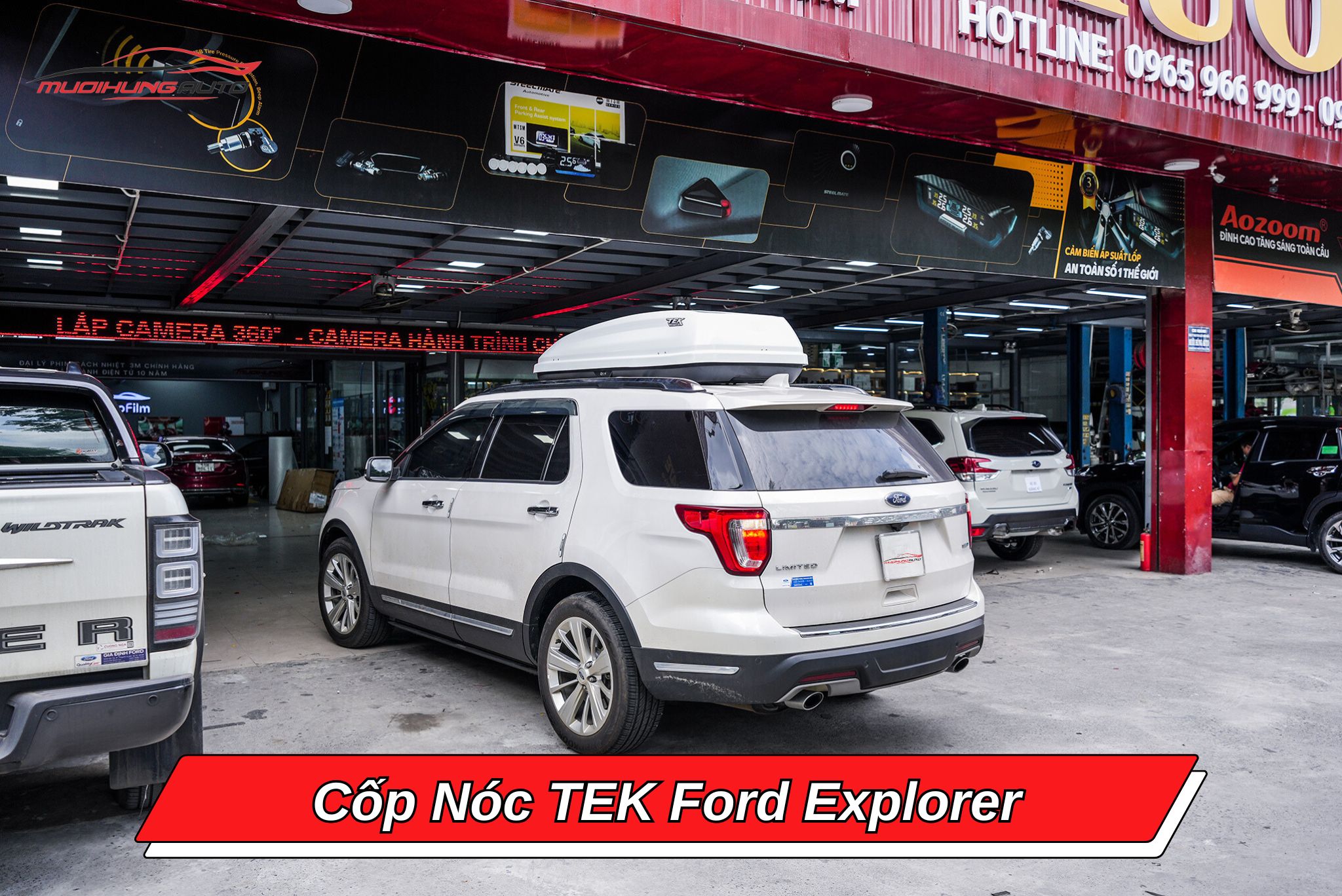 Cốp nóc TEK ô tô Ford Explorer