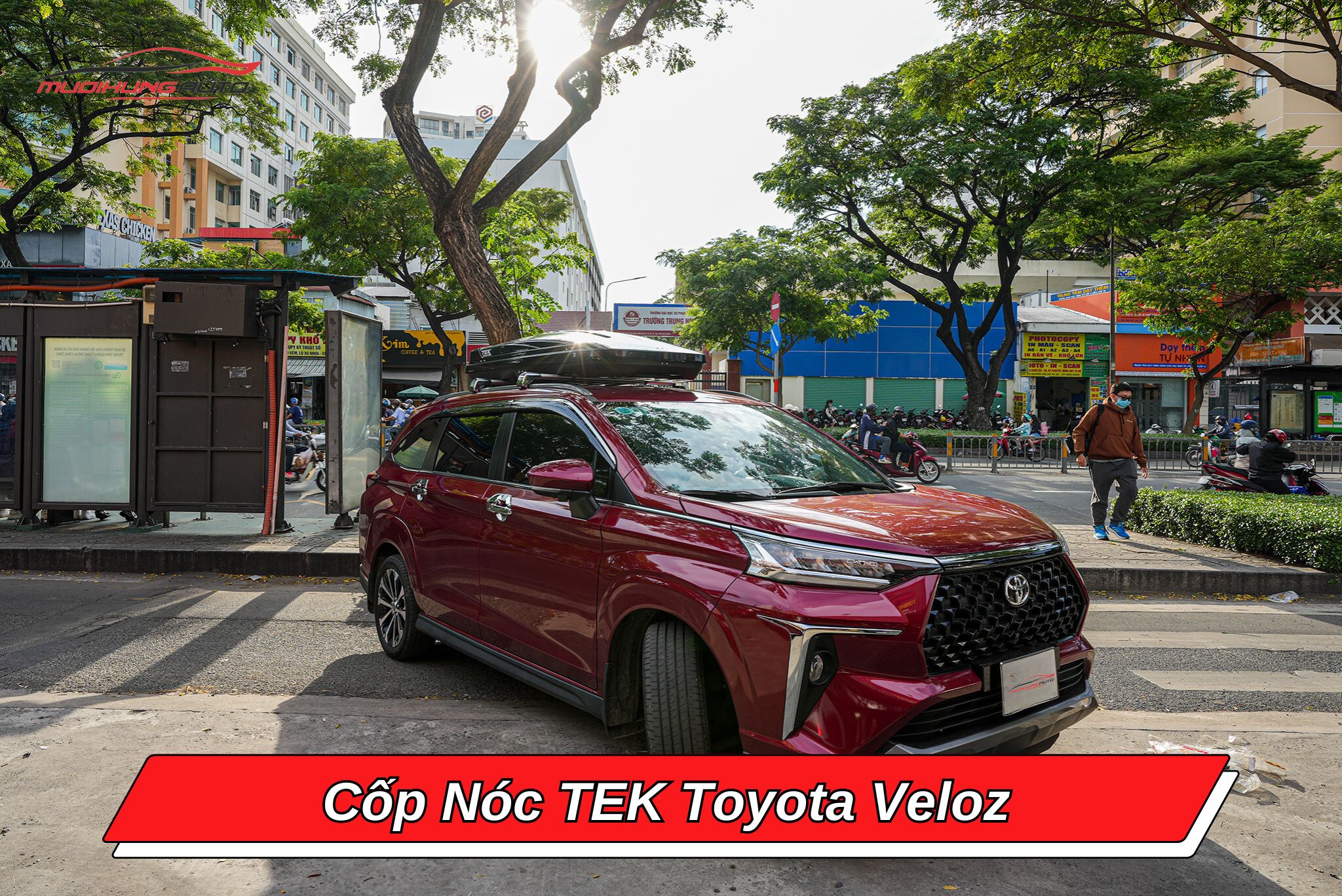 Cốp nóc TEK ô tô Toyota Veloz