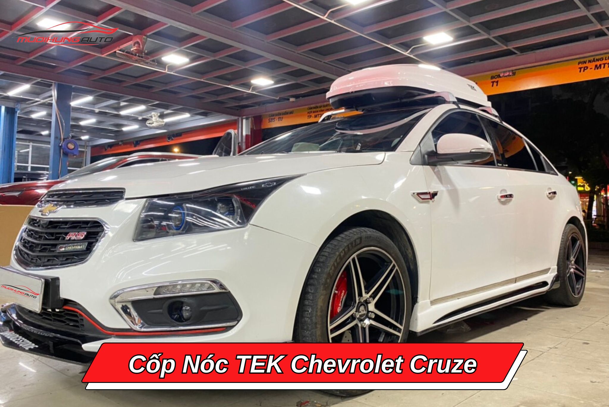 Cốp nóc TEK xe Chevrolet Cruze