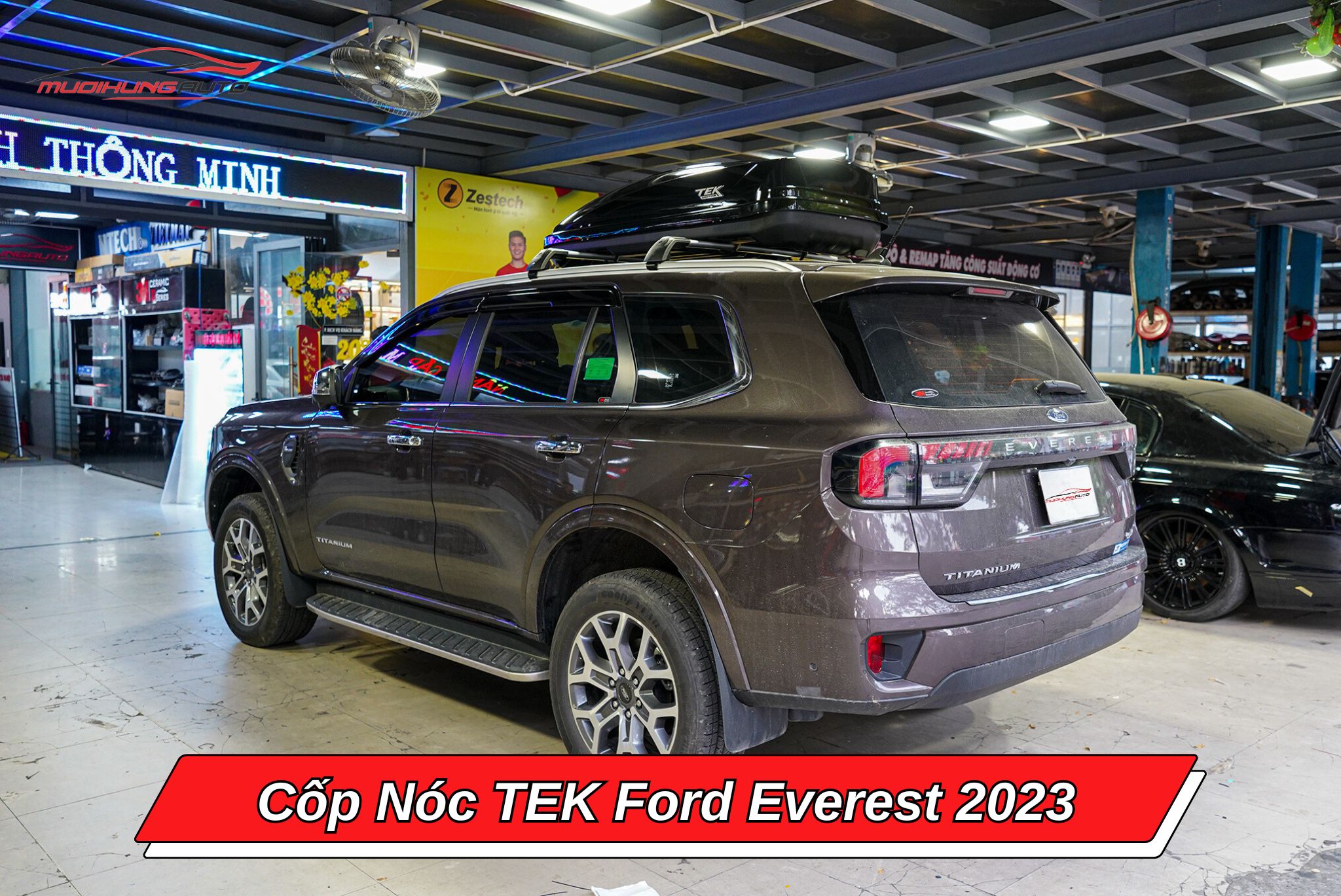 Cốp nóc TEK xe Ford Everest 2023