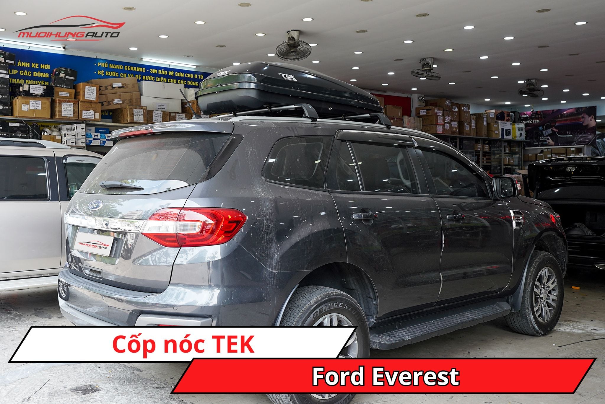 Cốp nóc TEK xe Ford Everest