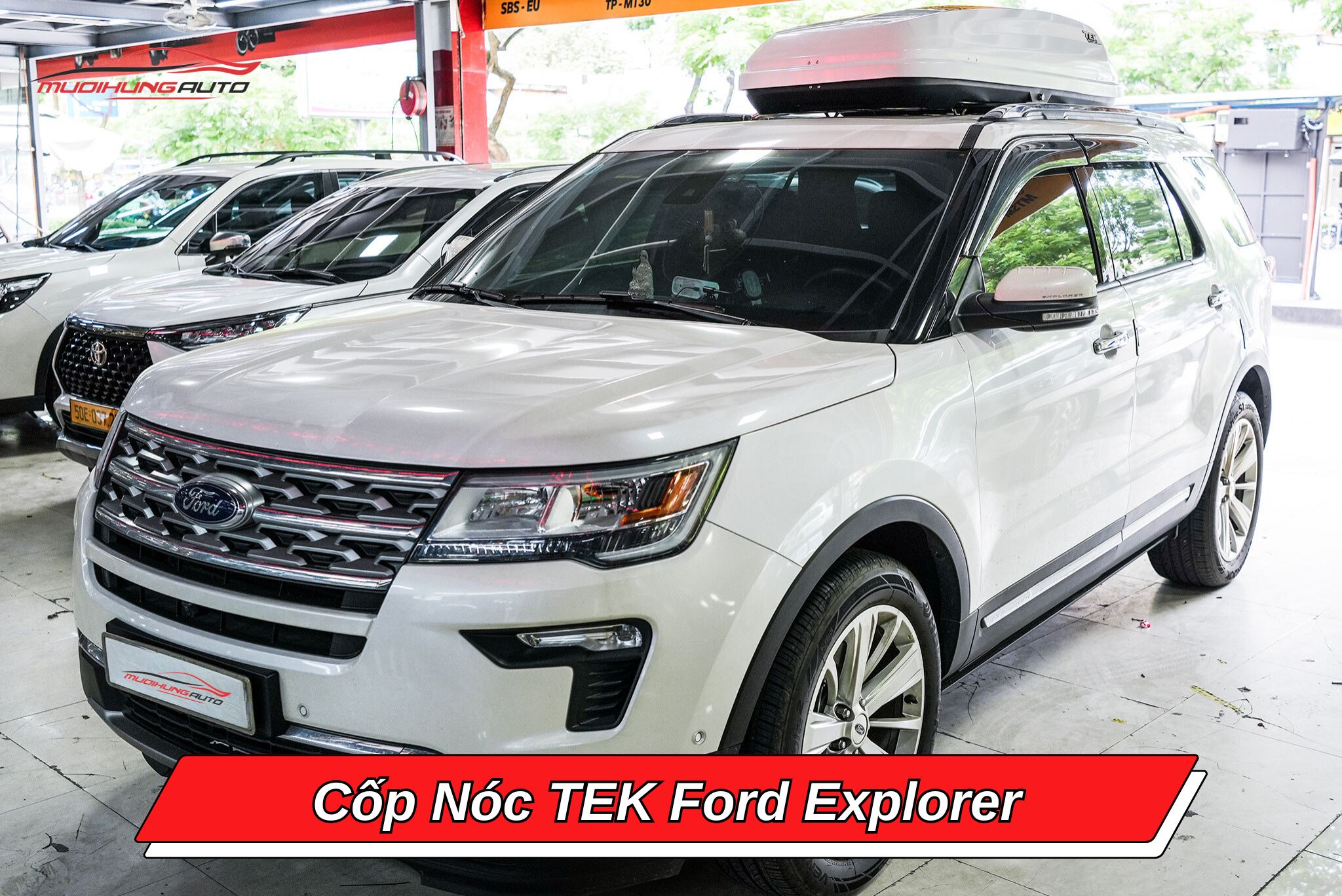 Cốp nóc TEK xe Ford Explorer