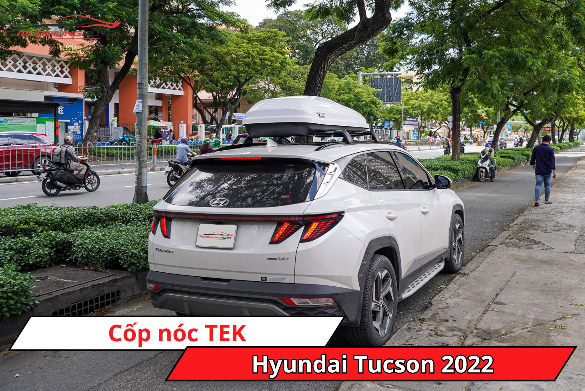 Cốp nóc TEK xe Hyundai Tucson 2022