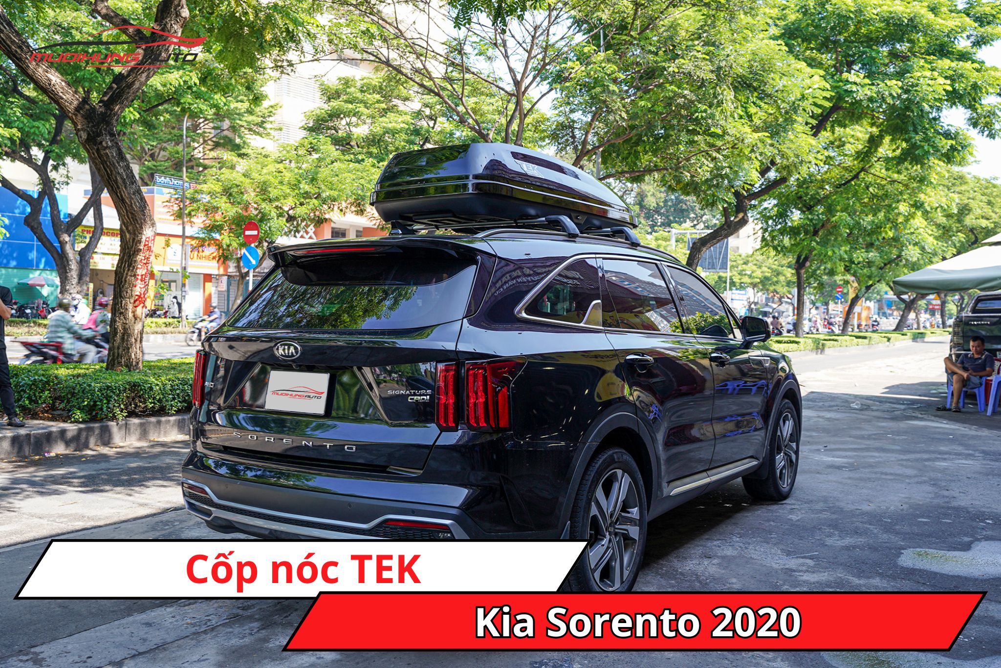 Cốp nóc TEK xe Kia Sorento 2020