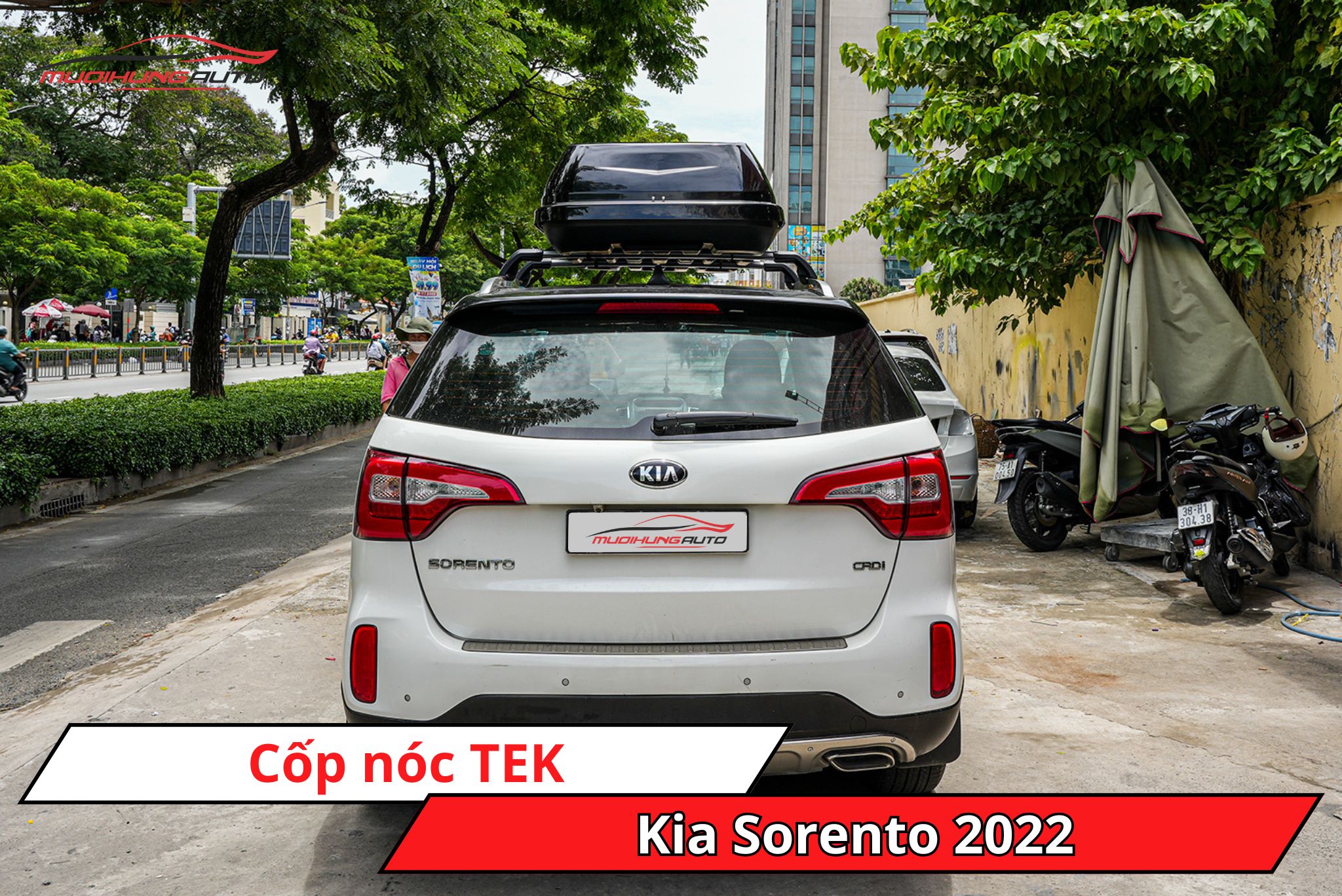 Cốp nóc TEK xe Kia Sorento 2022
