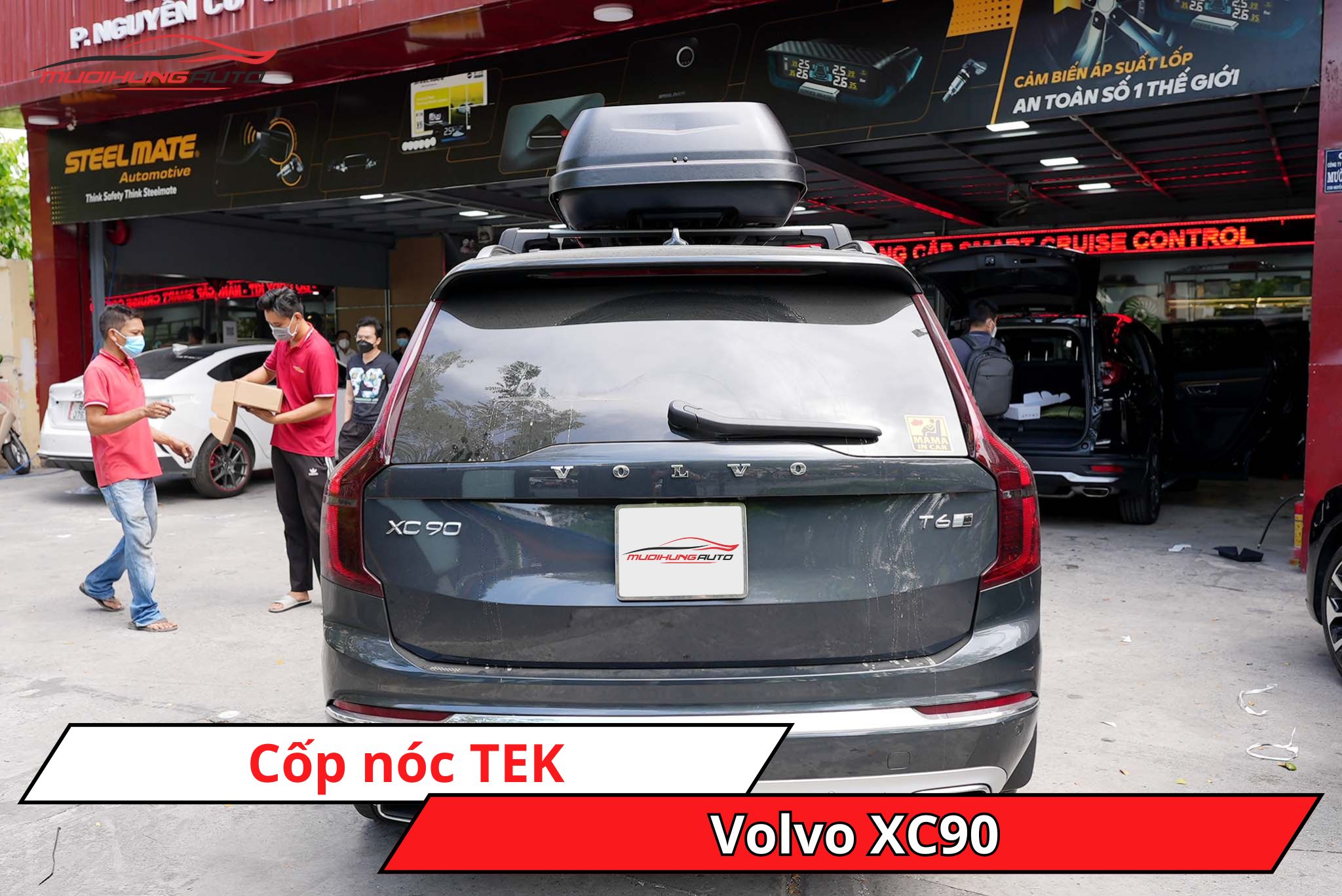 Cốp nóc TEK xe Volvo XC90