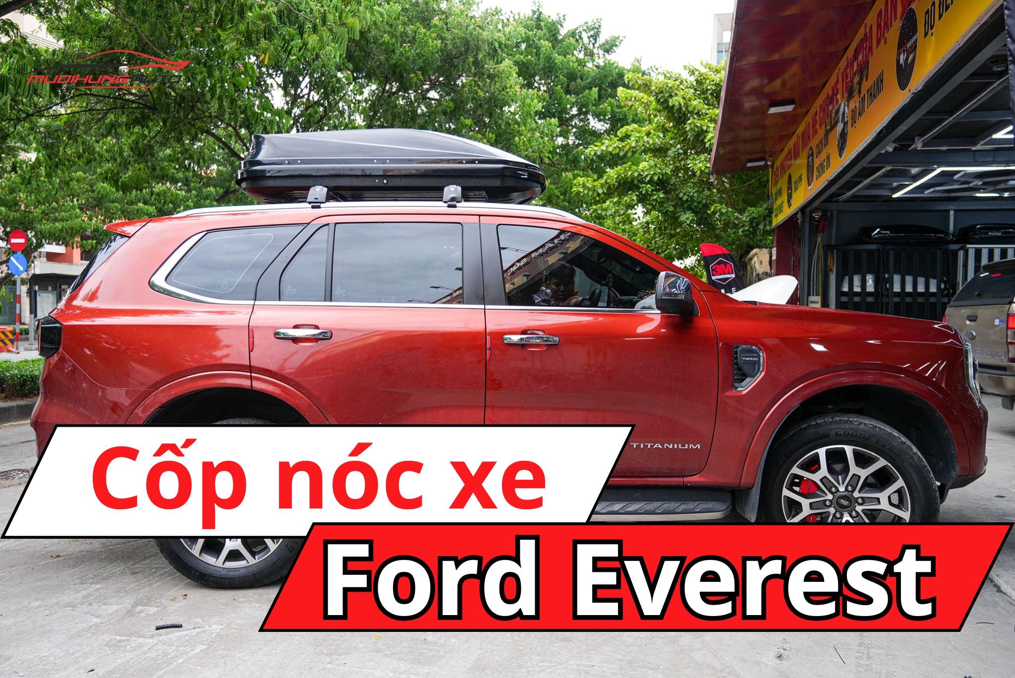 cốp nóc xe Ford Everest