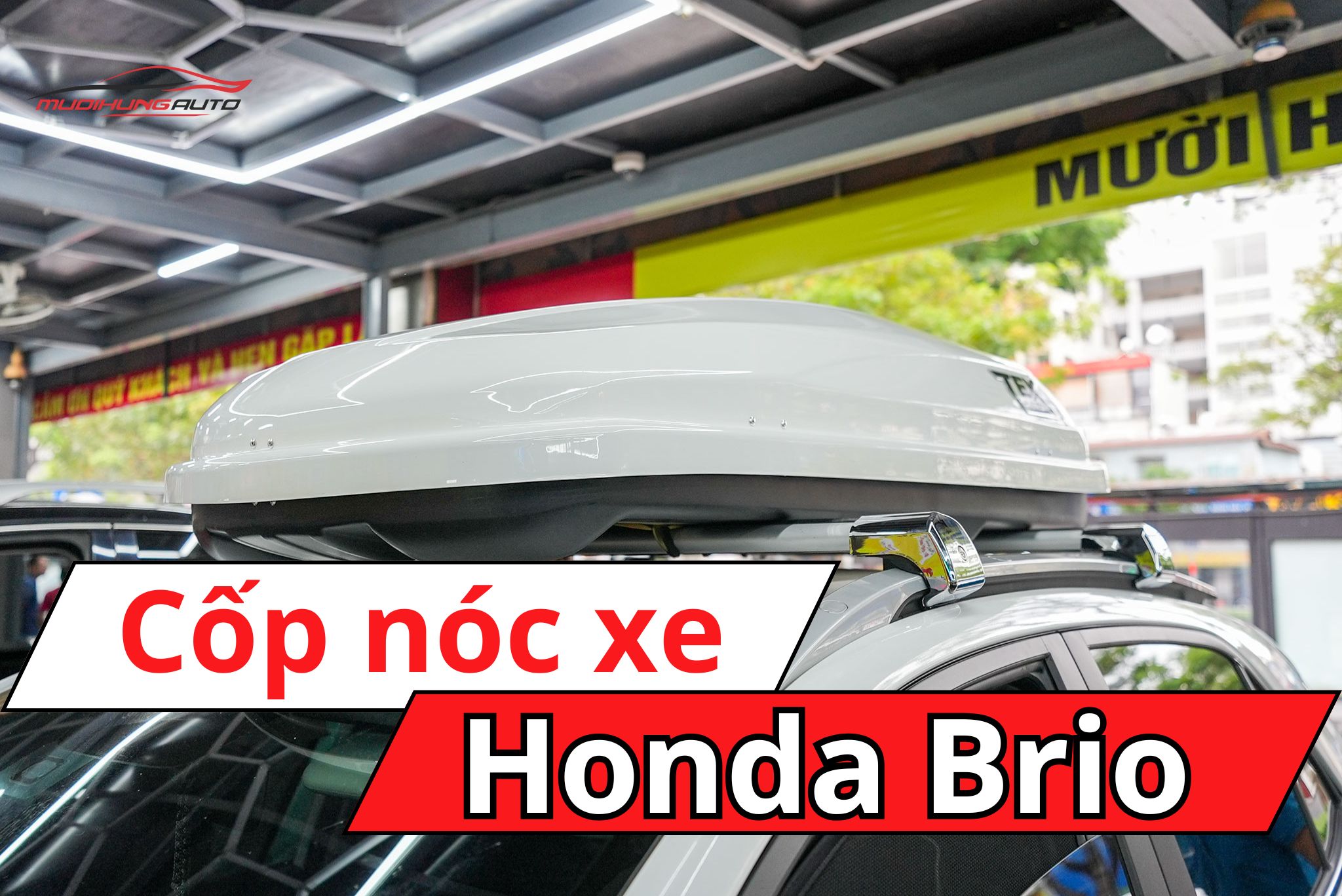 Cốp nóc xe Honda Brio