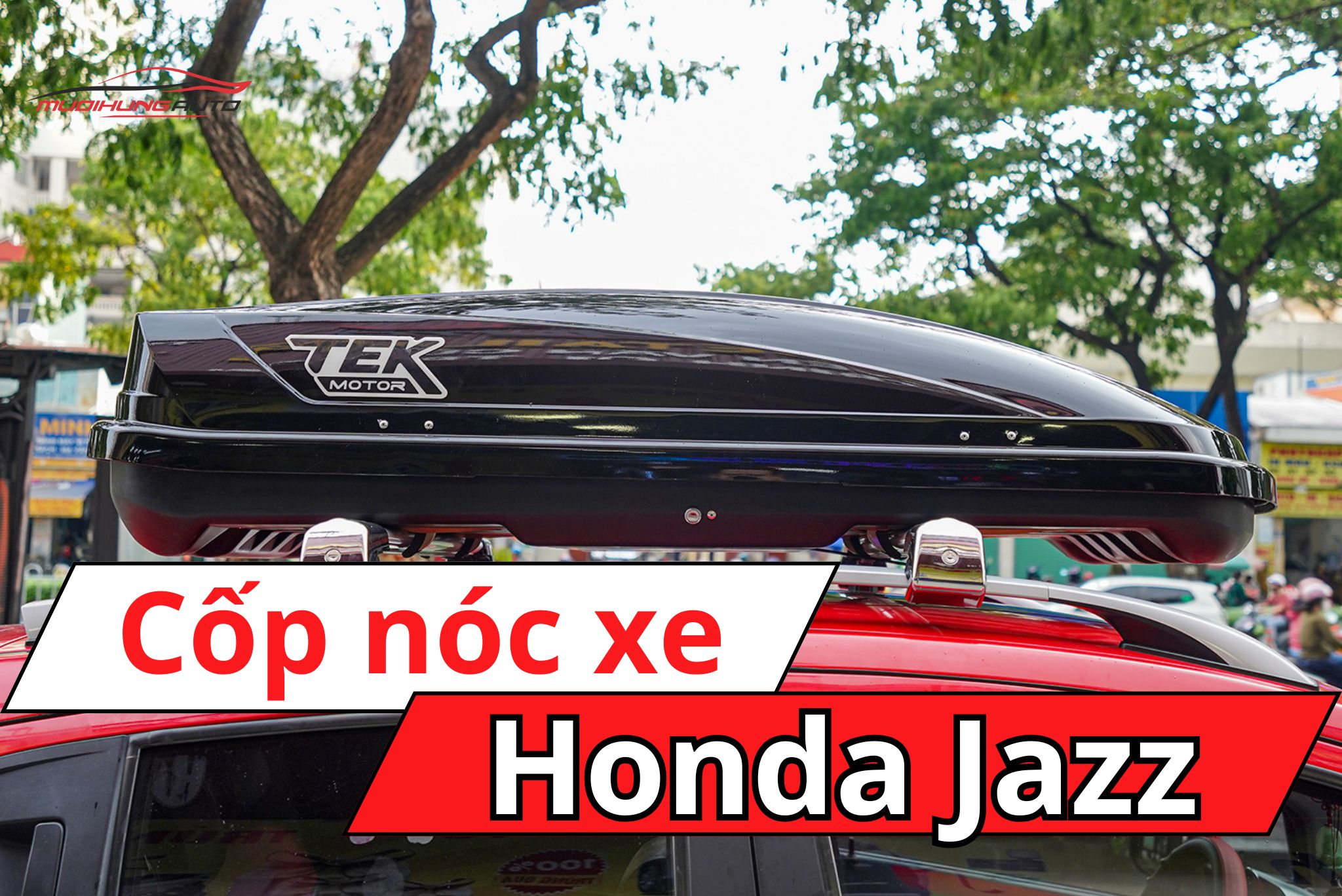 Cốp nóc xe Honda Jazz