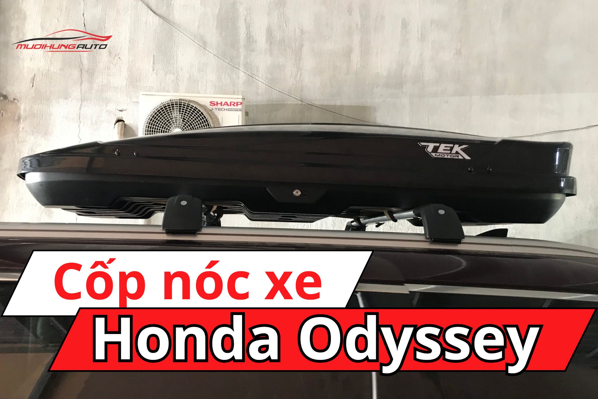 Cốp nóc xe Honda Odyssey