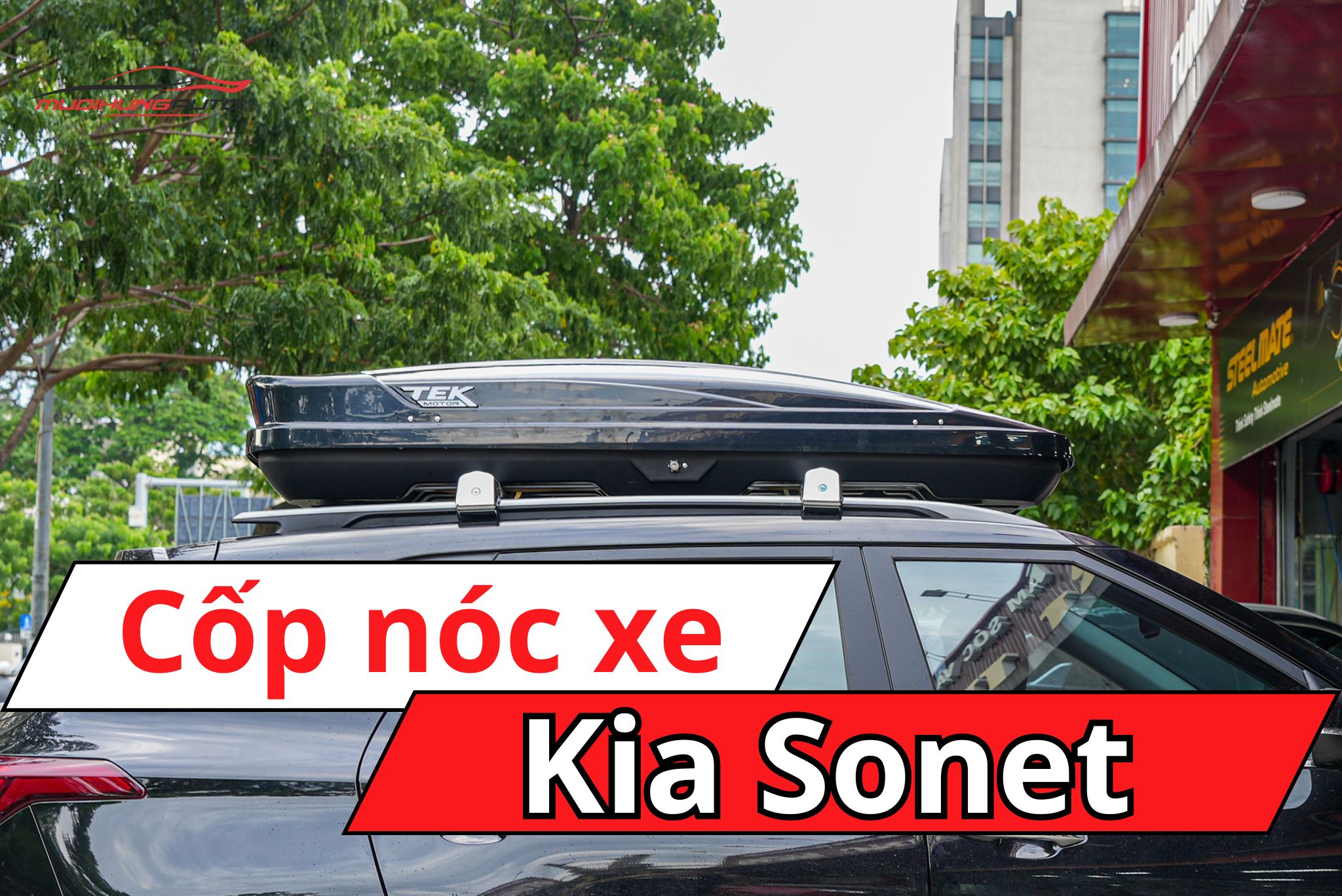 Cốp nóc xe Kia Sonet