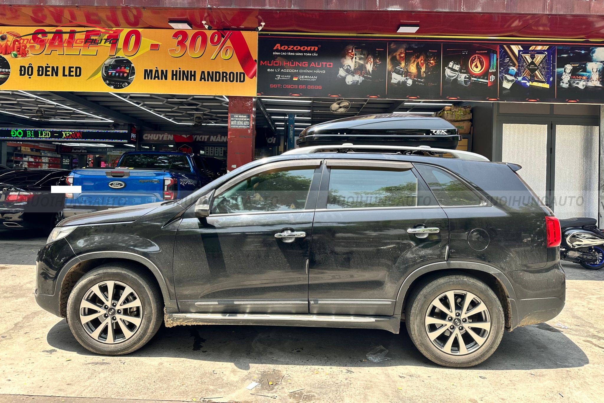 Cốp nóc xe Kia Sorento 2015
