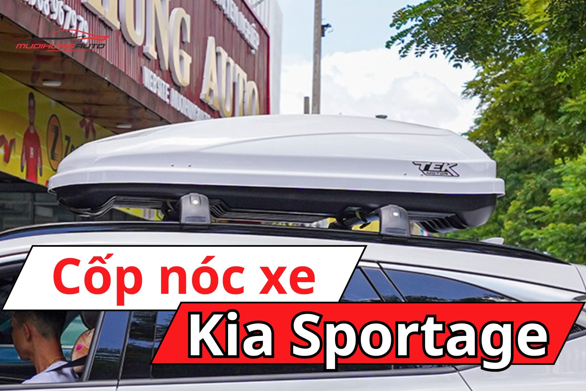 Cốp nóc xe Kia Sportage
