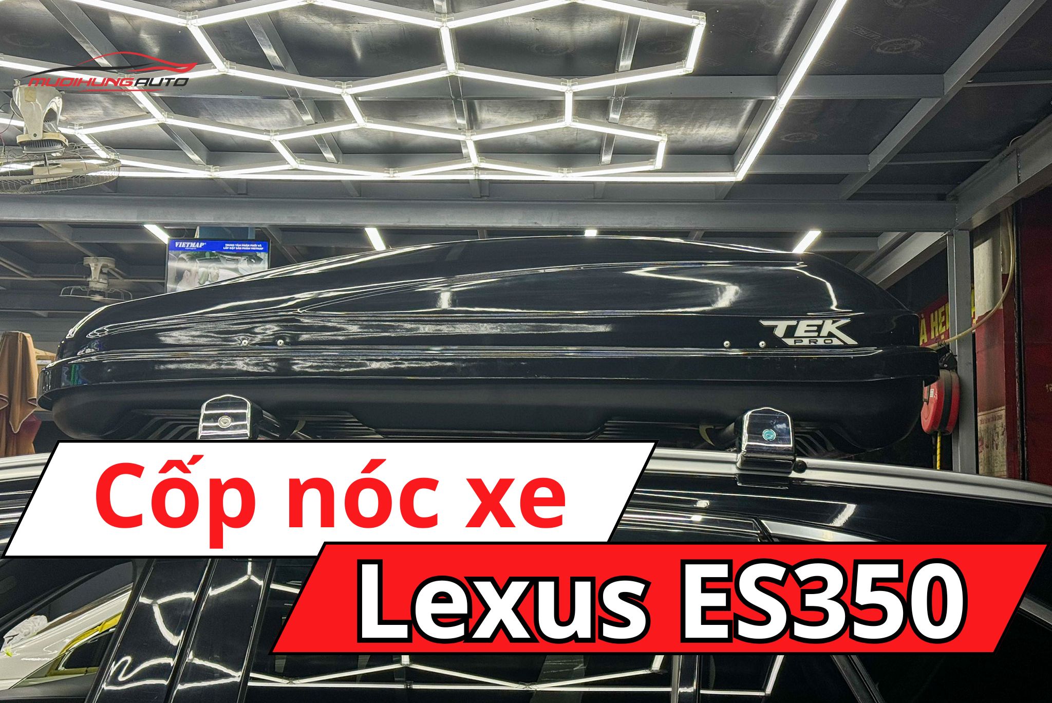 Cốp nóc xe Lexus ES350