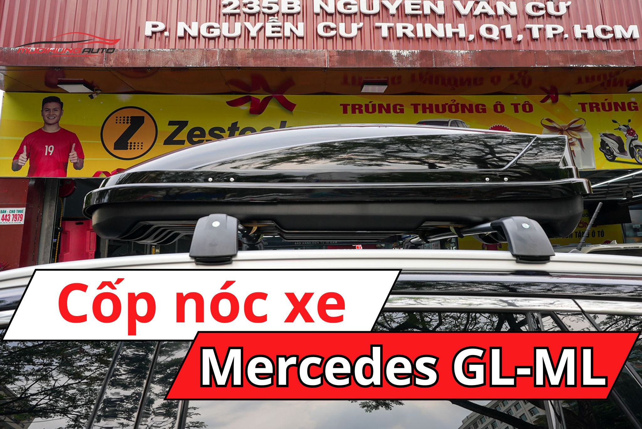 Cốp nóc xe Mercedes Benz GL-ML