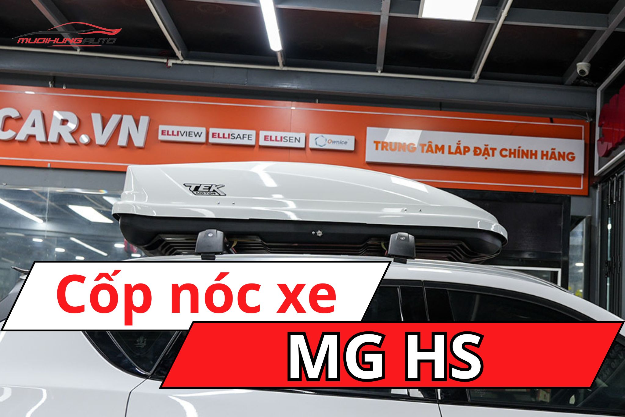 Cốp nóc xe MG HS