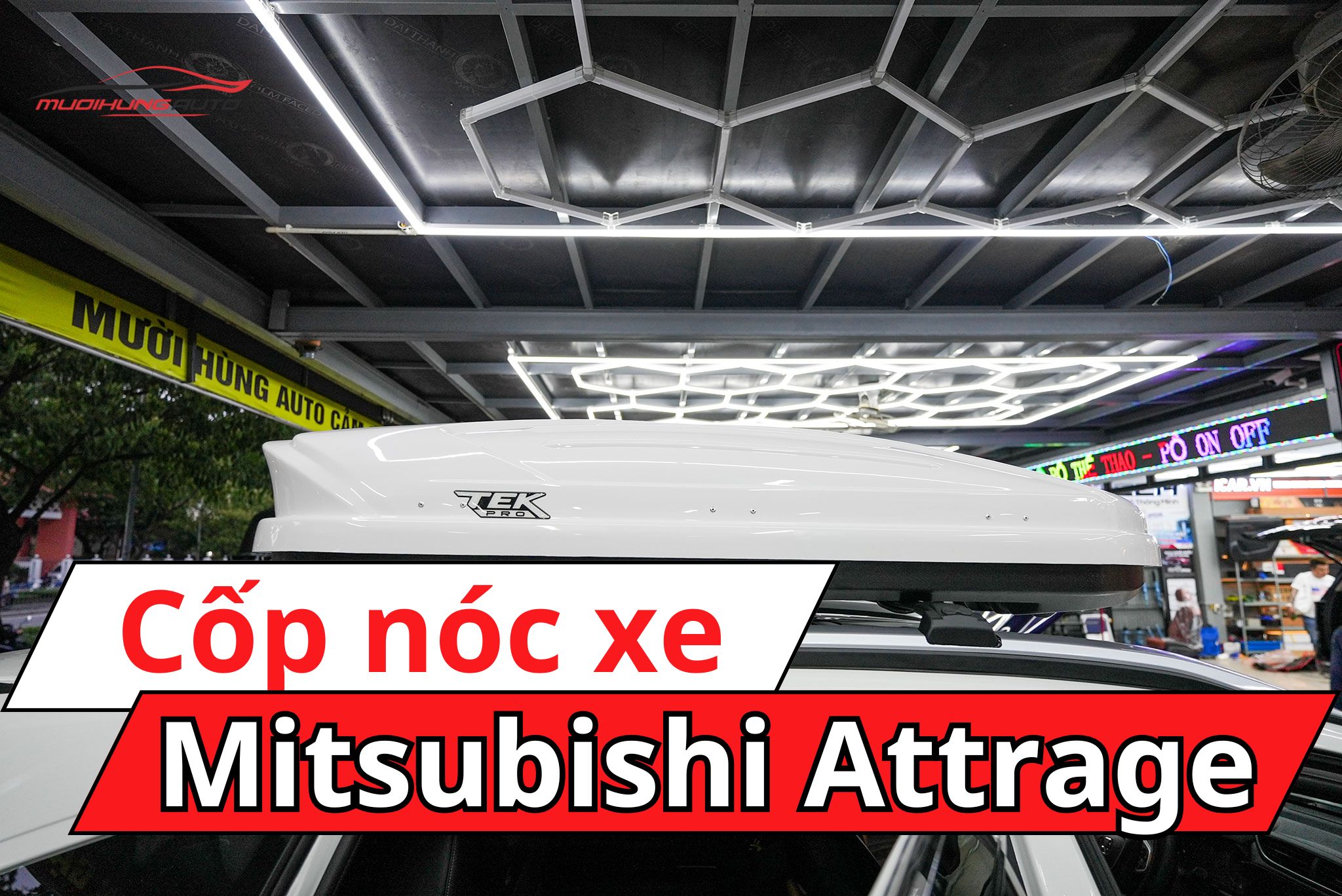 Cốp nóc xe Mitsubishi Attrage