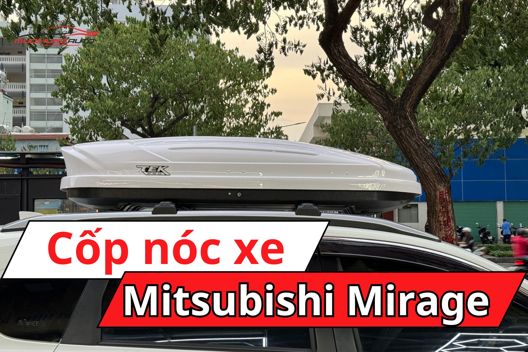 Cốp nóc xe Mitsubishi Mirage