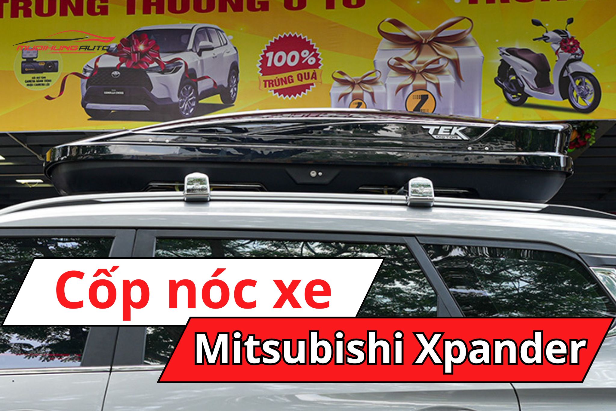 Cốp nóc xe Mitsubishi Xpander