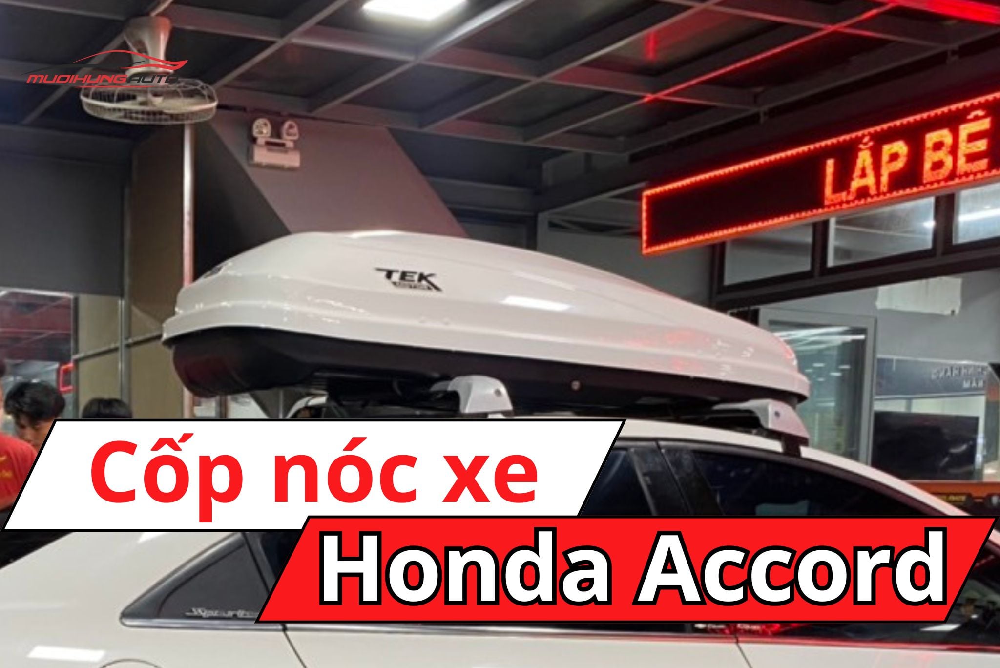 Cốp nóc xe ô tô Honda Accord