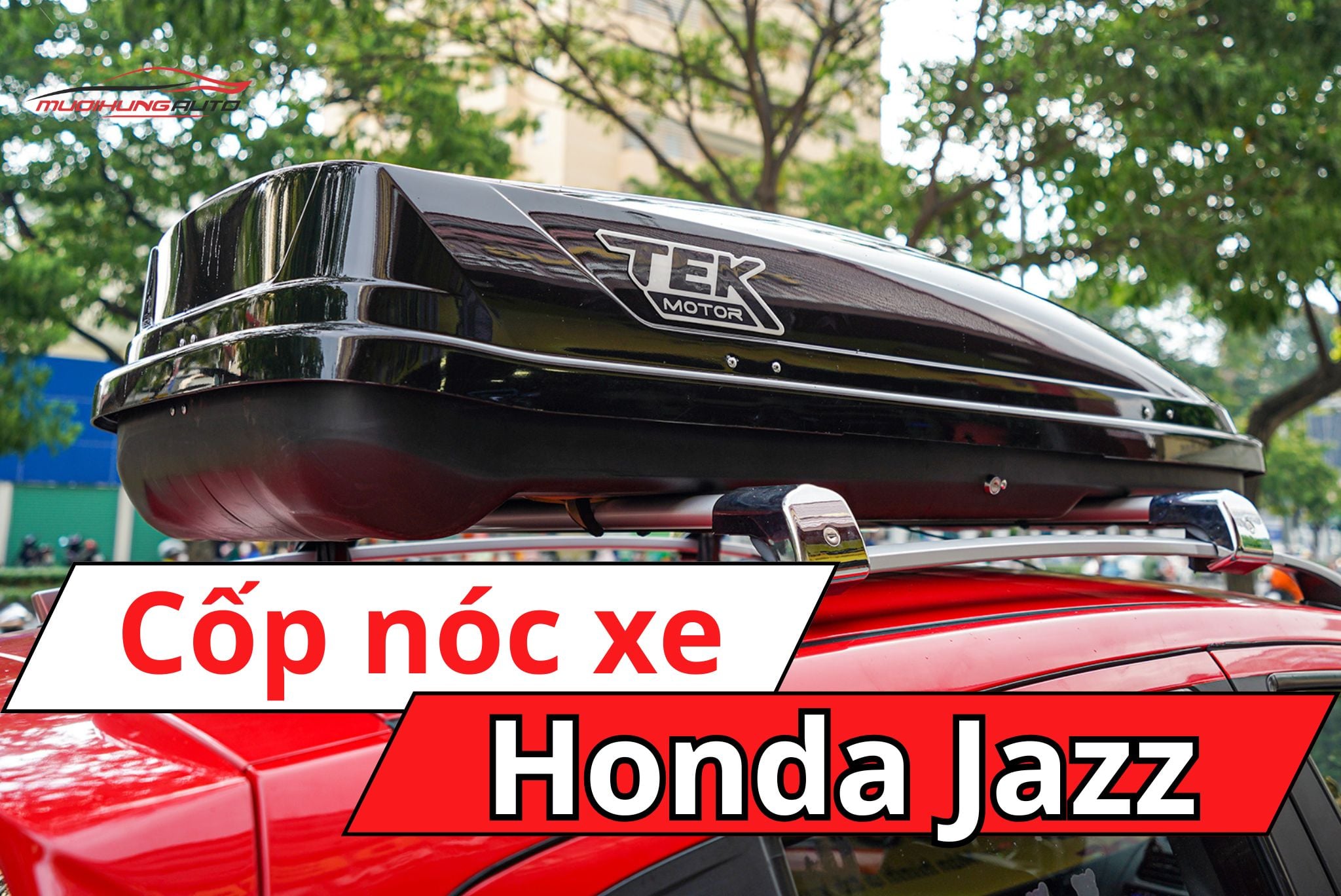 Cốp nóc xe ô tô Honda Jazz