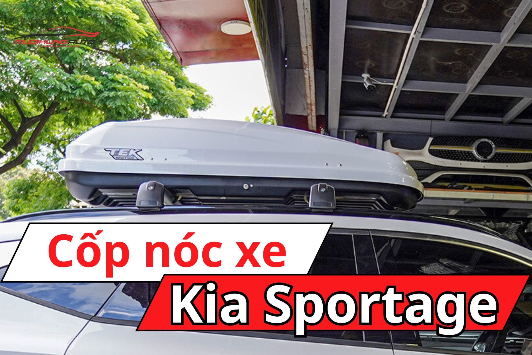 Cốp nóc xe ô tô Kia Sportage
