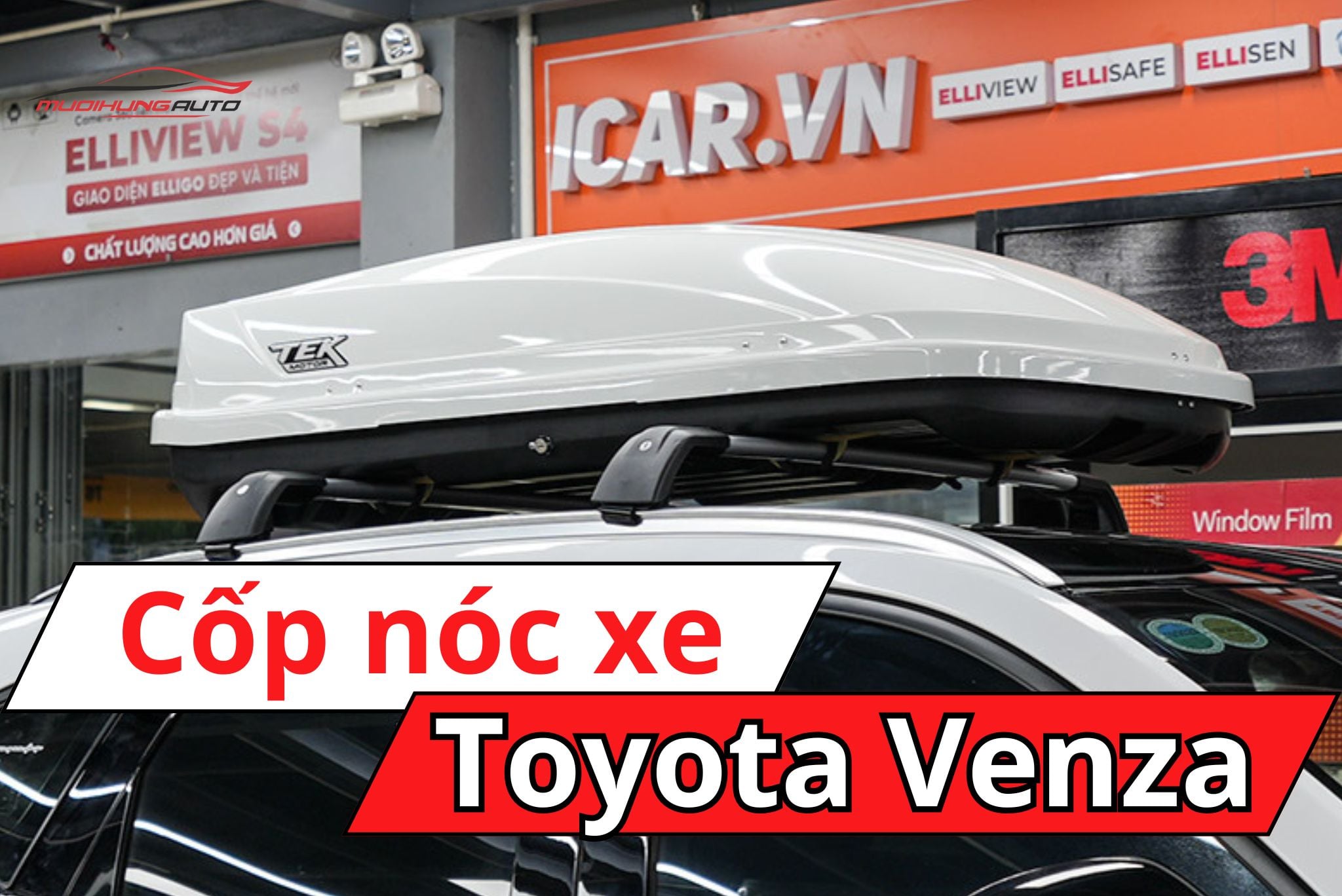Cốp nóc xe ô tô Toyota Venza