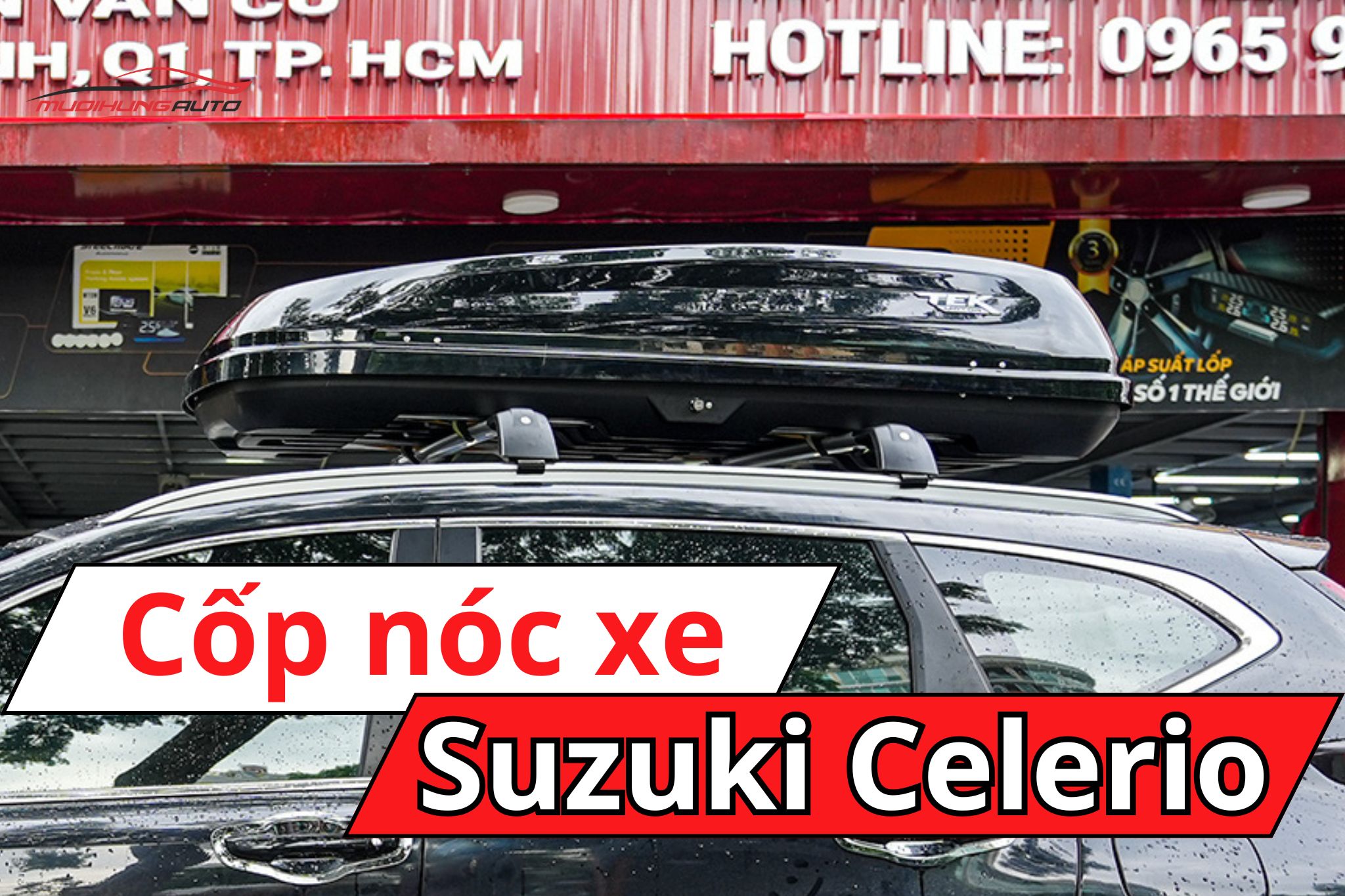 Cốp nóc xe Suzuki Celerio