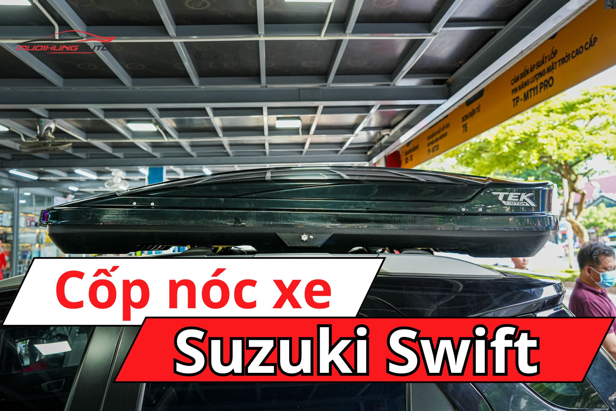 Cốp nóc xe Suzuki Swift