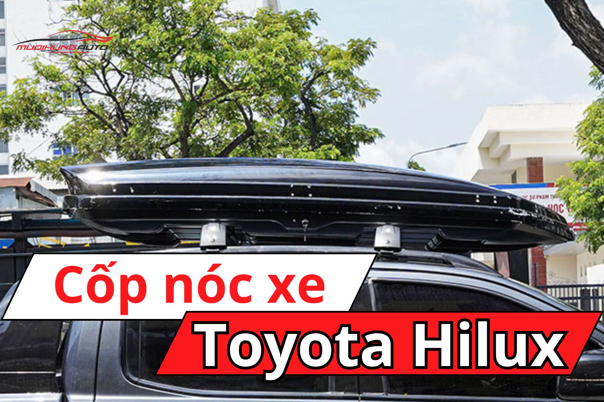 Cốp nóc xe Toyota Hilux