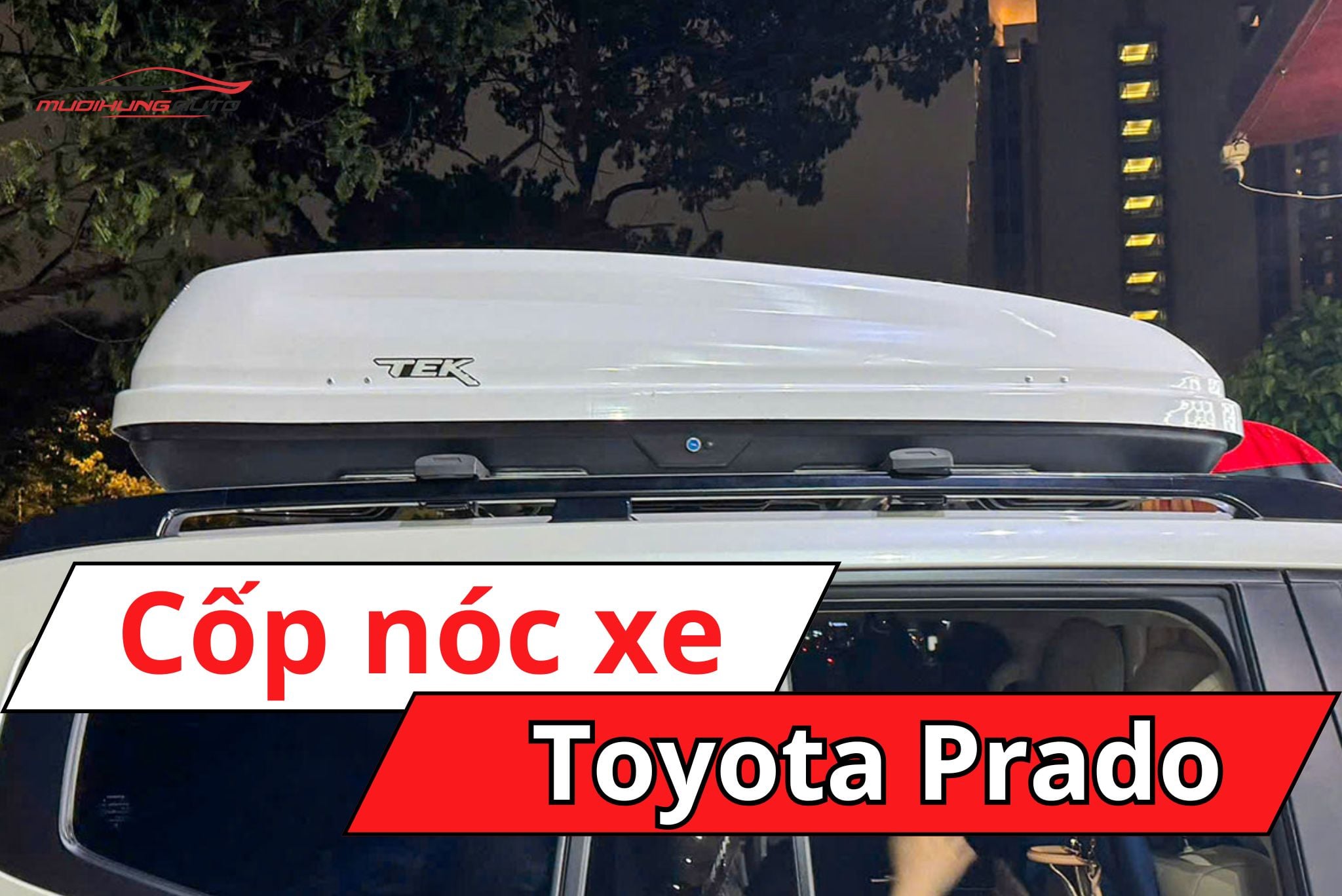 Cốp nóc xe Toyota Prado